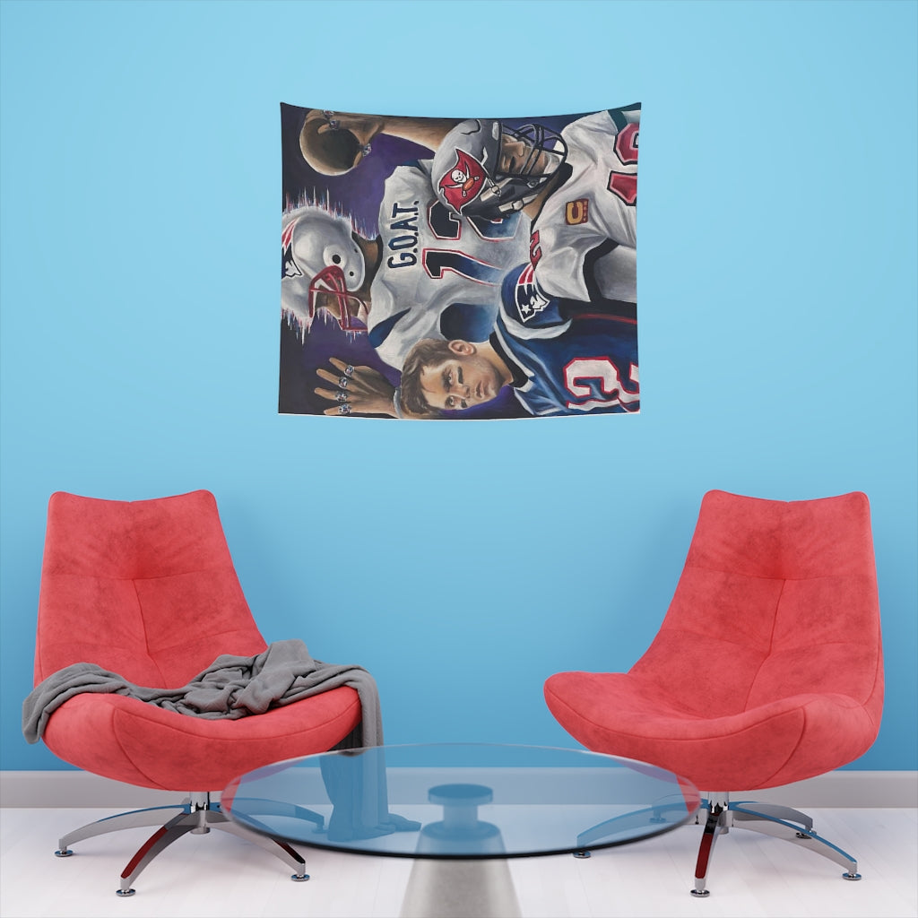 G.O.A.T - Tapestry - Tommy Manning Art