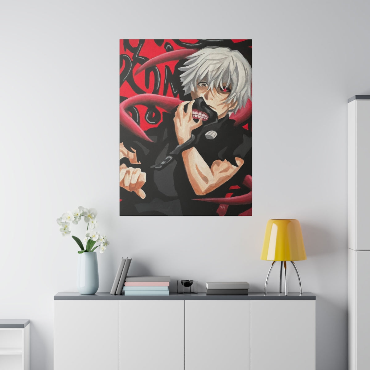 Ken Kaneki - Canvas - Tommy Manning Art