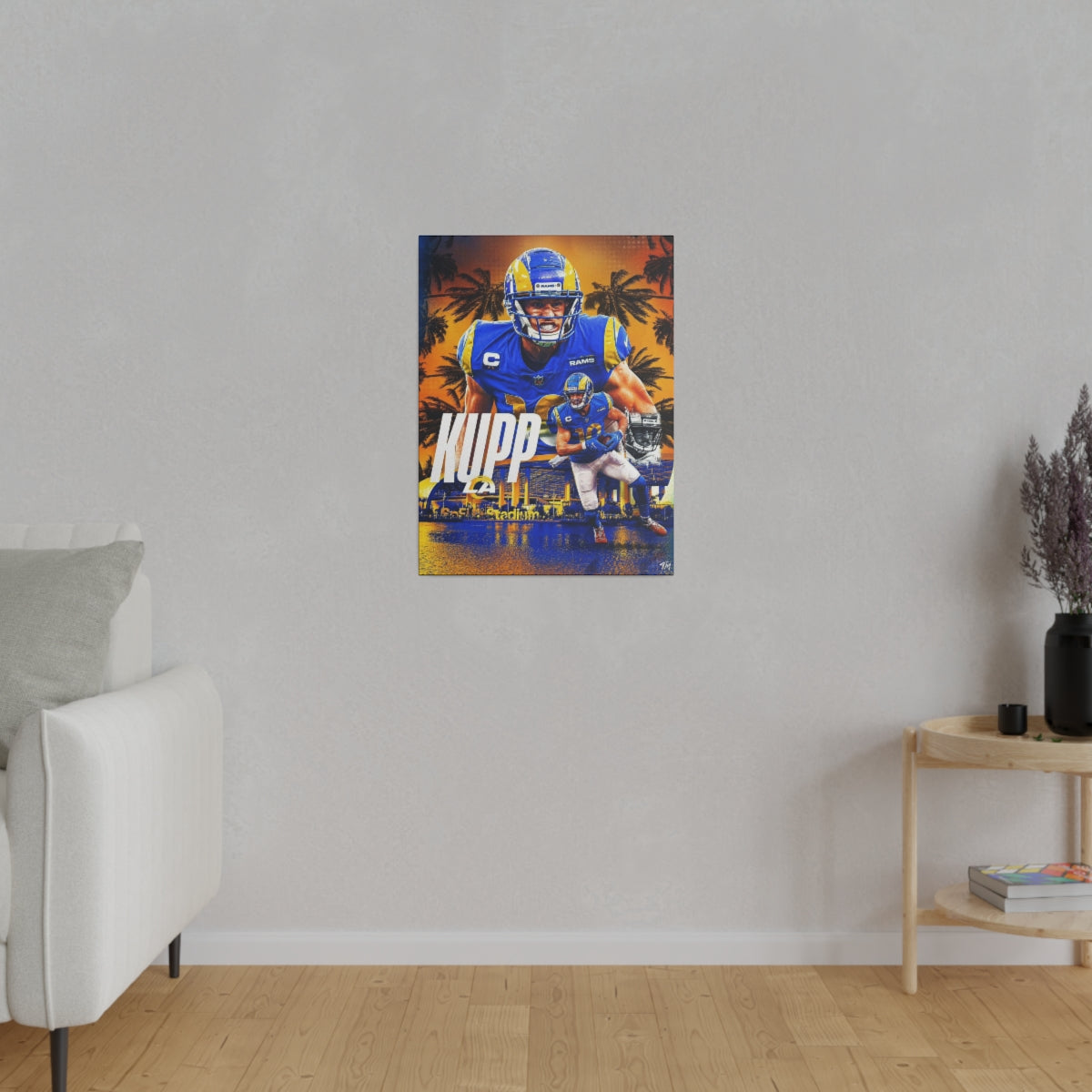 Cooper Kupp - Canvas - Tommy Manning Art