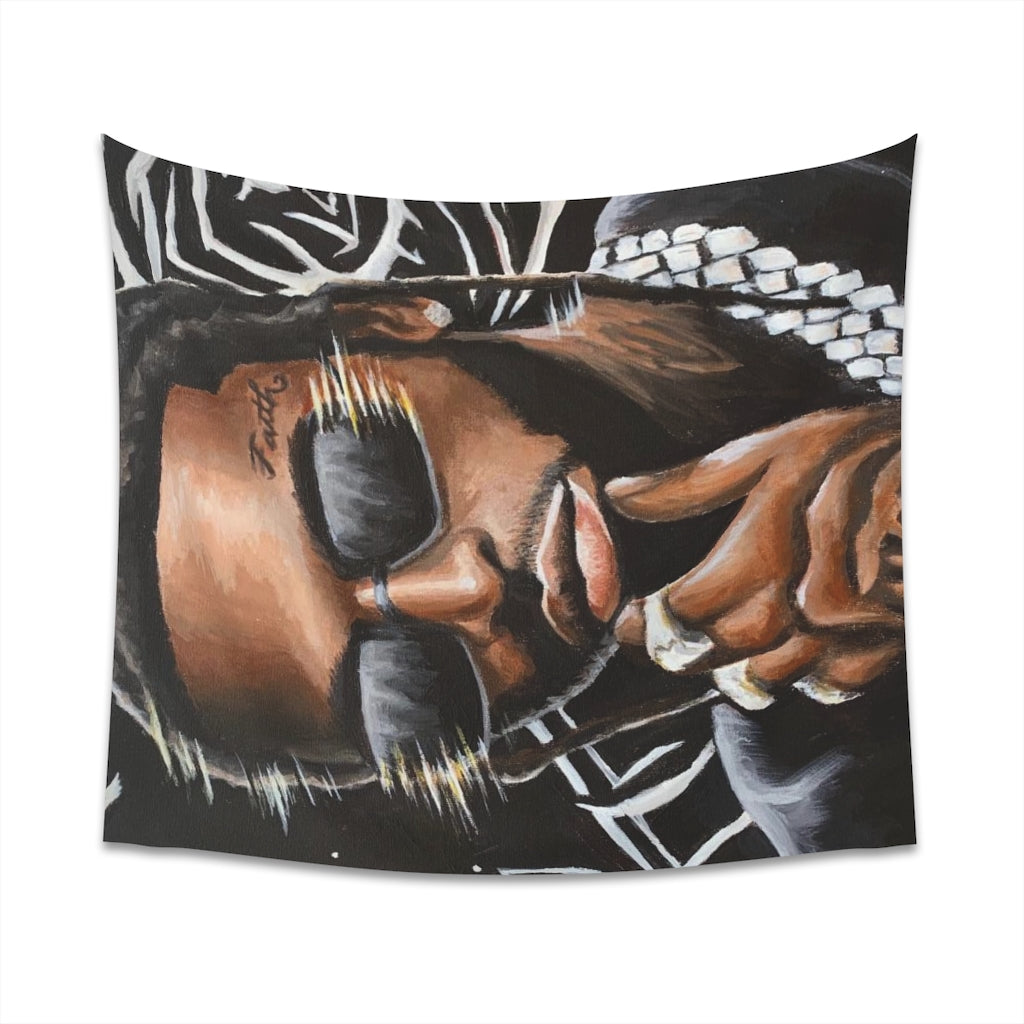 PXP SMOKE - Tapestry - Tommy Manning Art