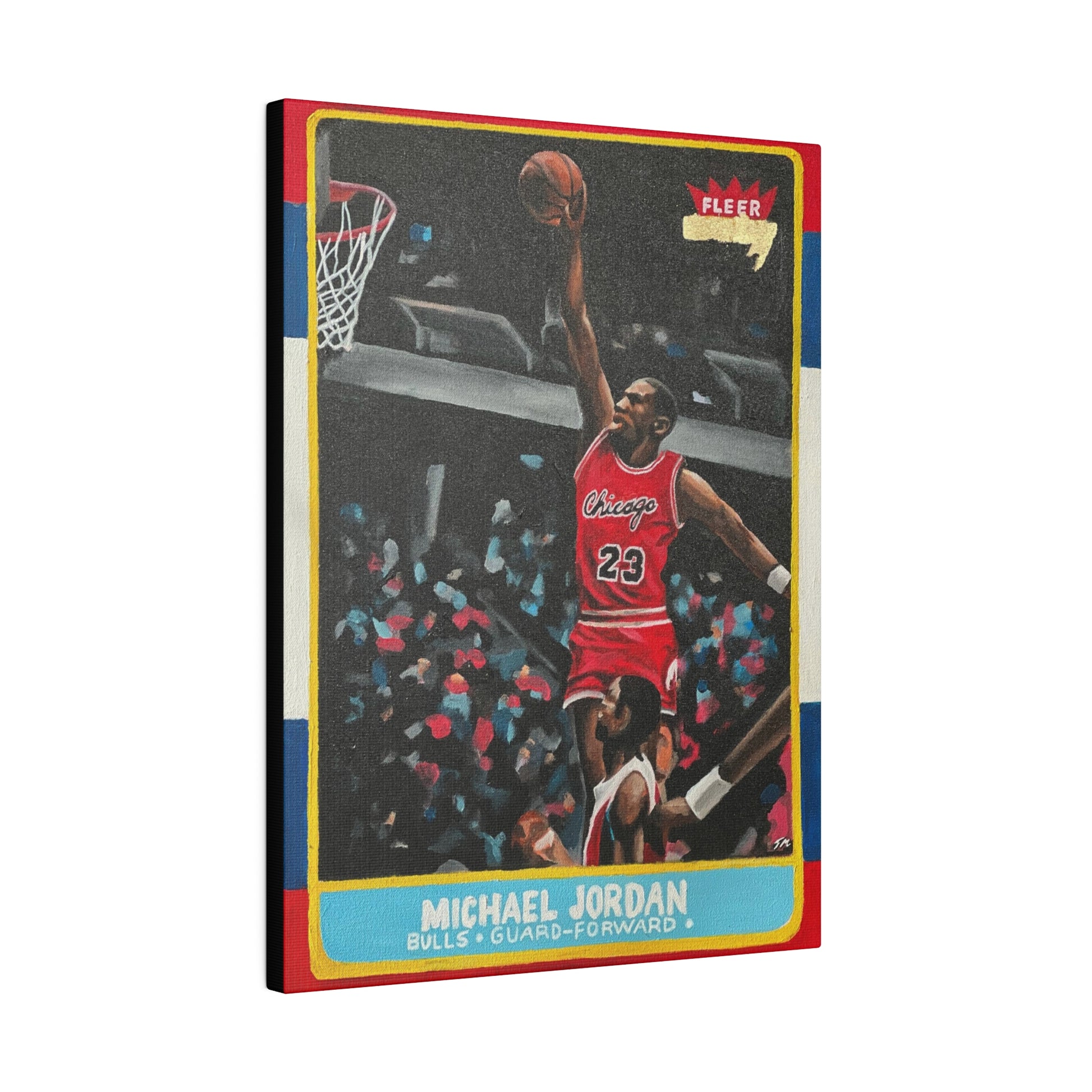 Rookie MJ - Canvas - Tommy Manning Art