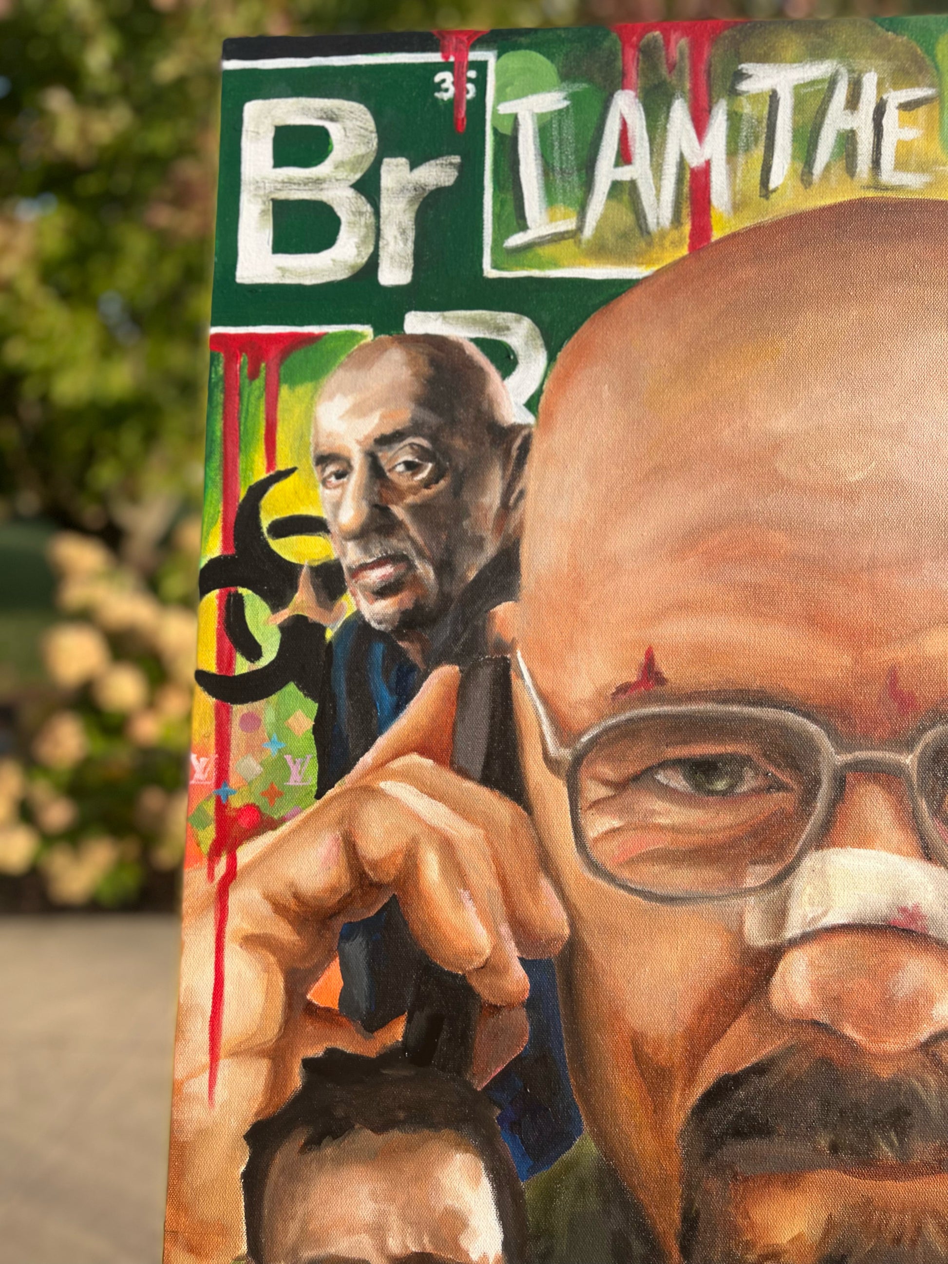"Heisenberg" - Original Painting 40x30 - Tommy Manning Art