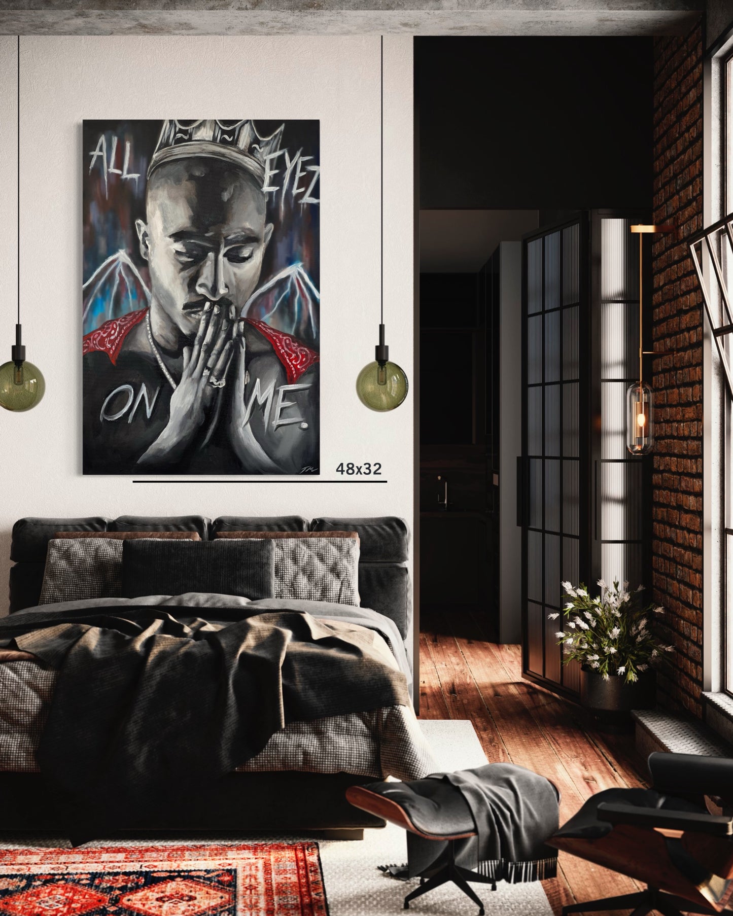 All Eyes On Me - Canvas