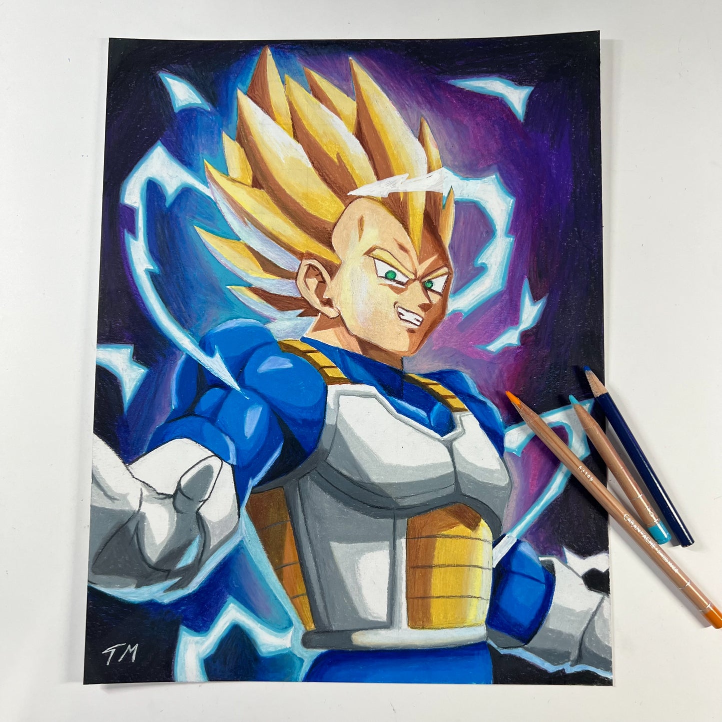 DARK PRINCE - Original Drawing - 14x11 - Tommy Manning Art
