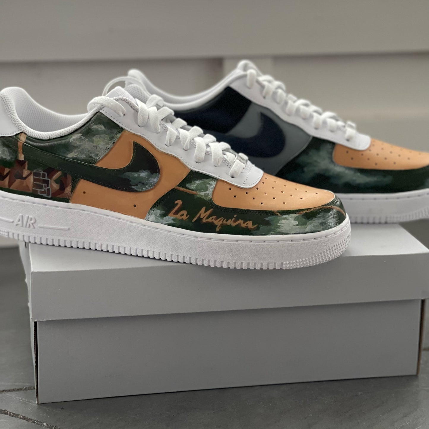 La Maquina - AF1's - Tommy Manning Art