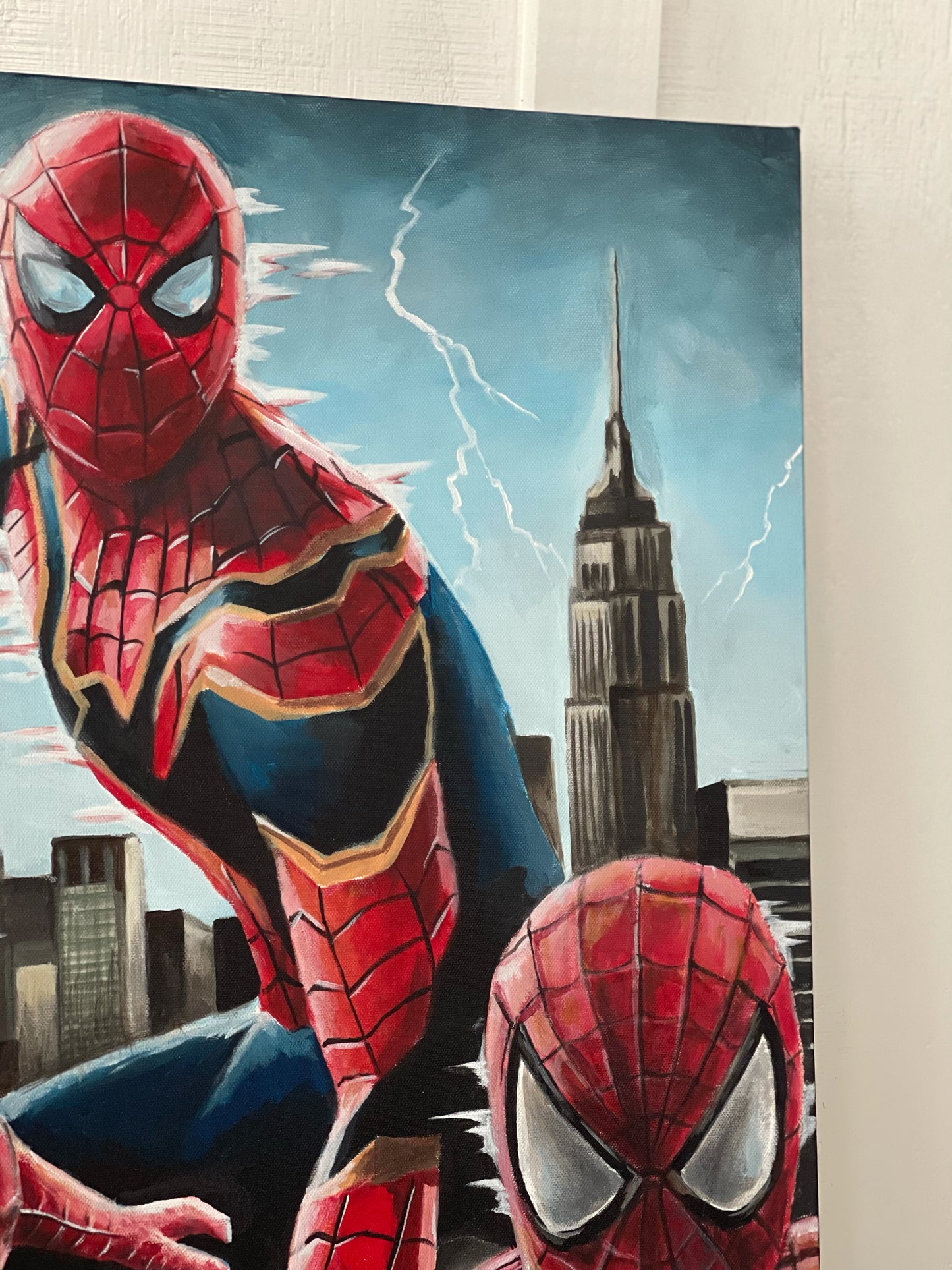 SPXDER - Original Painting - Tommy Manning Art