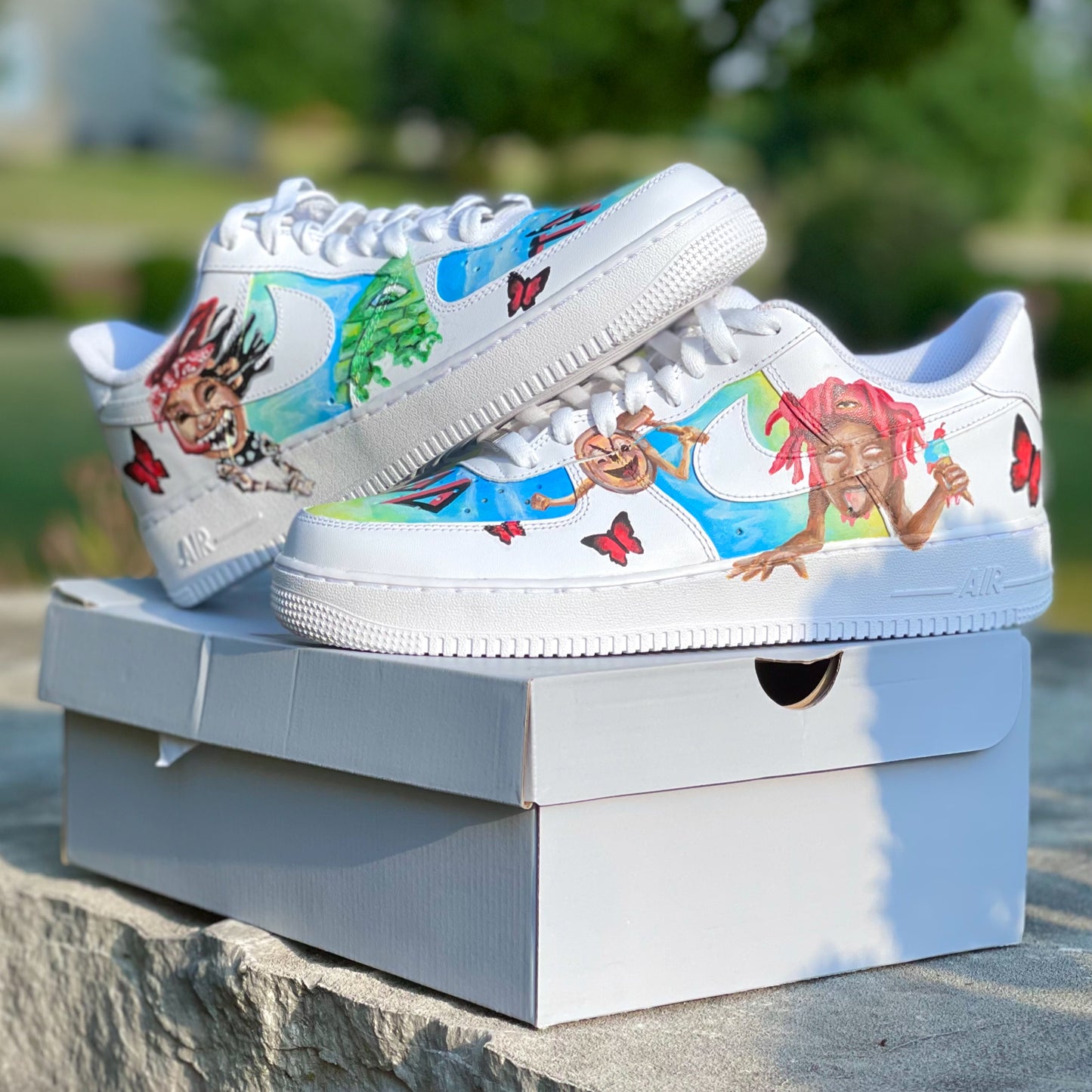 Trippie - AF1's - Tommy Manning Art