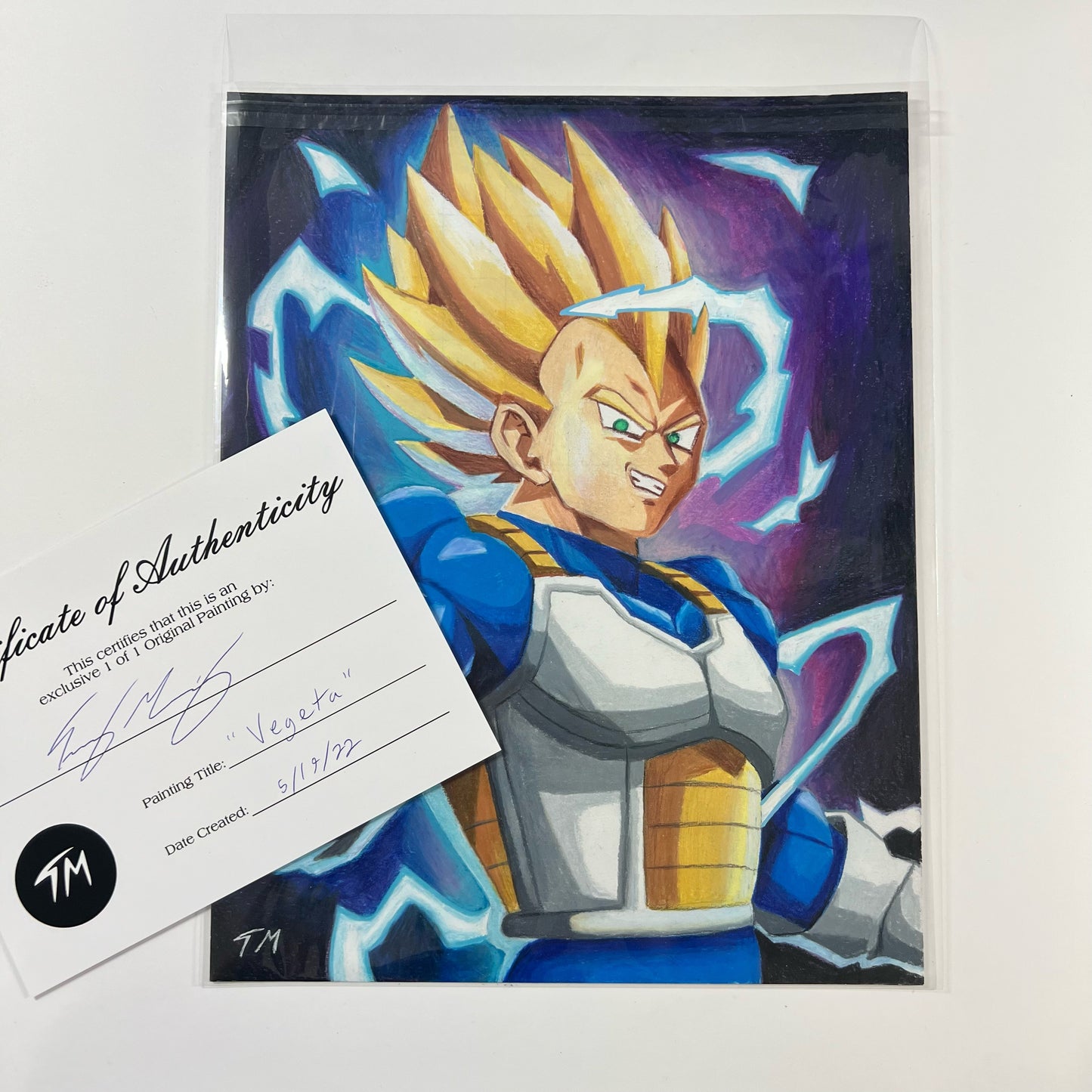 DARK PRINCE - Original Drawing - 14x11 - Tommy Manning Art