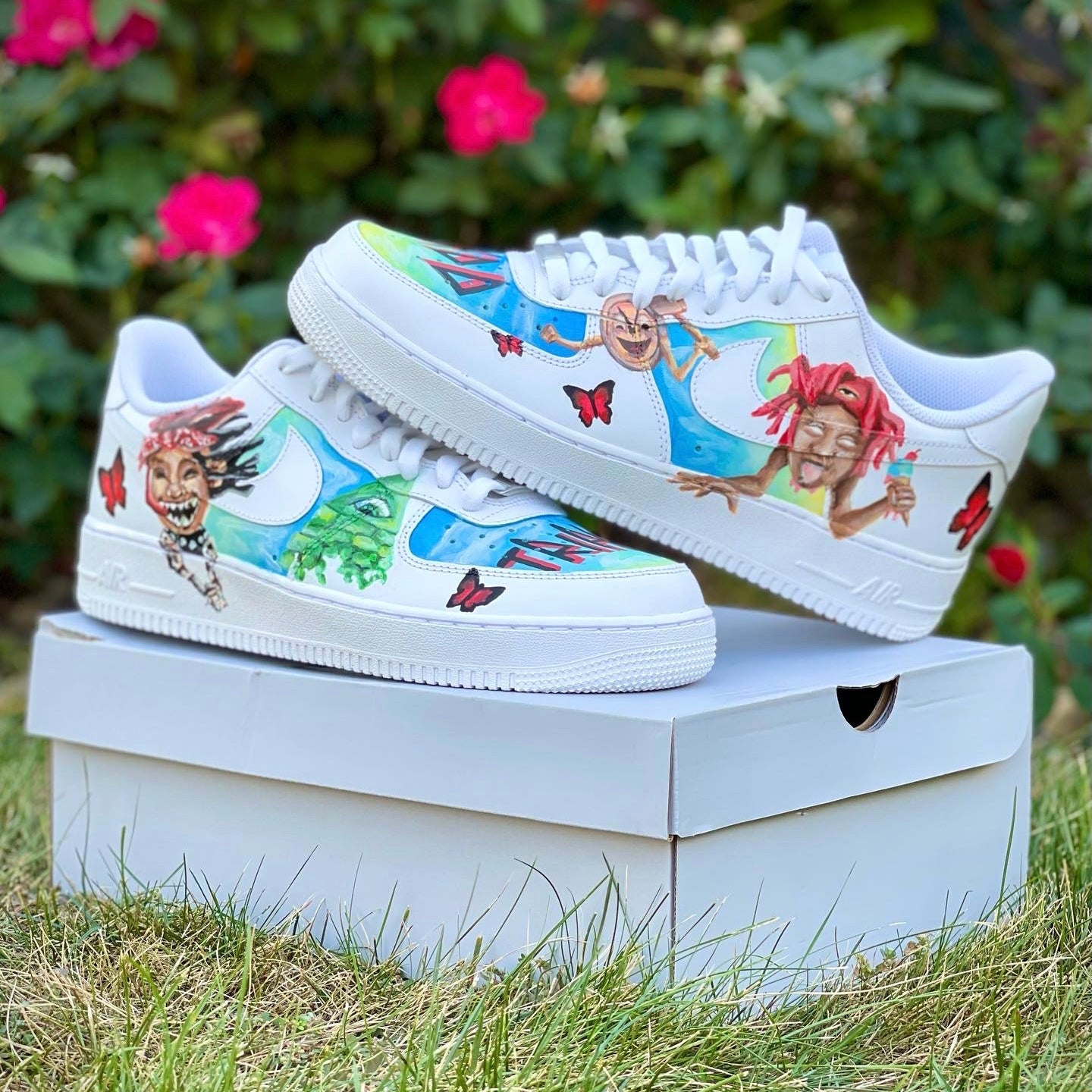 Trippie - AF1's - Tommy Manning Art