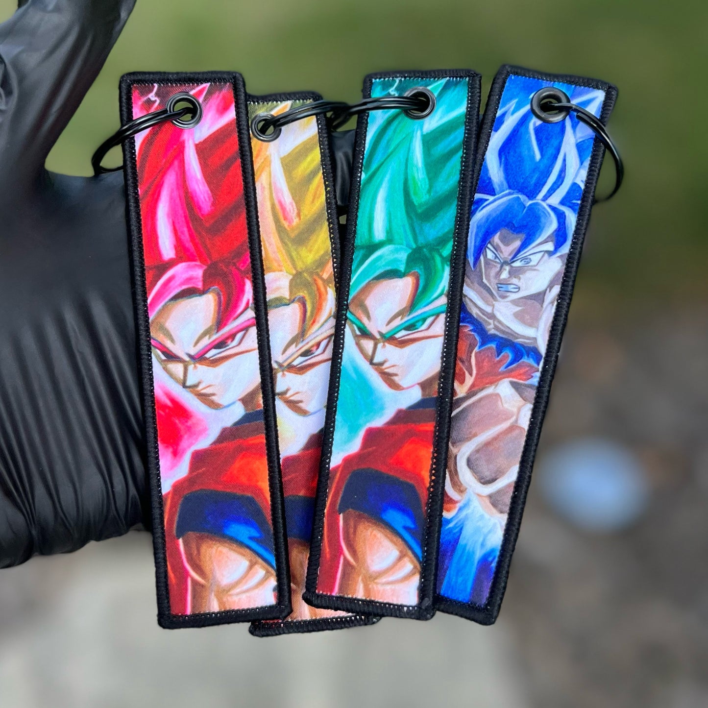 Ultra Instinct DBZ- Keychain - Tommy Manning Art