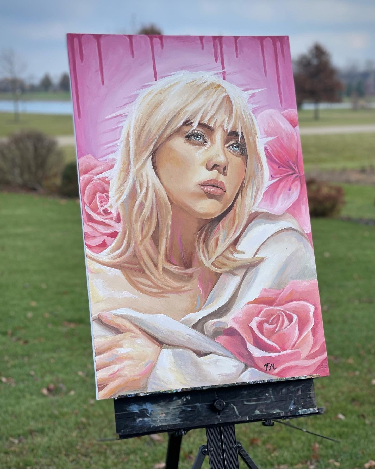 "BILLIE" - Original Painting - Tommy Manning Art