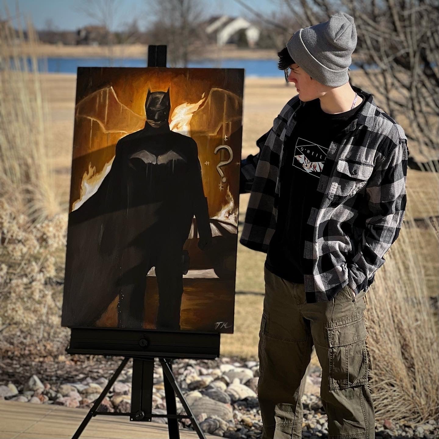 "Vengeance" - Original Painting 36x24 - Tommy Manning Art