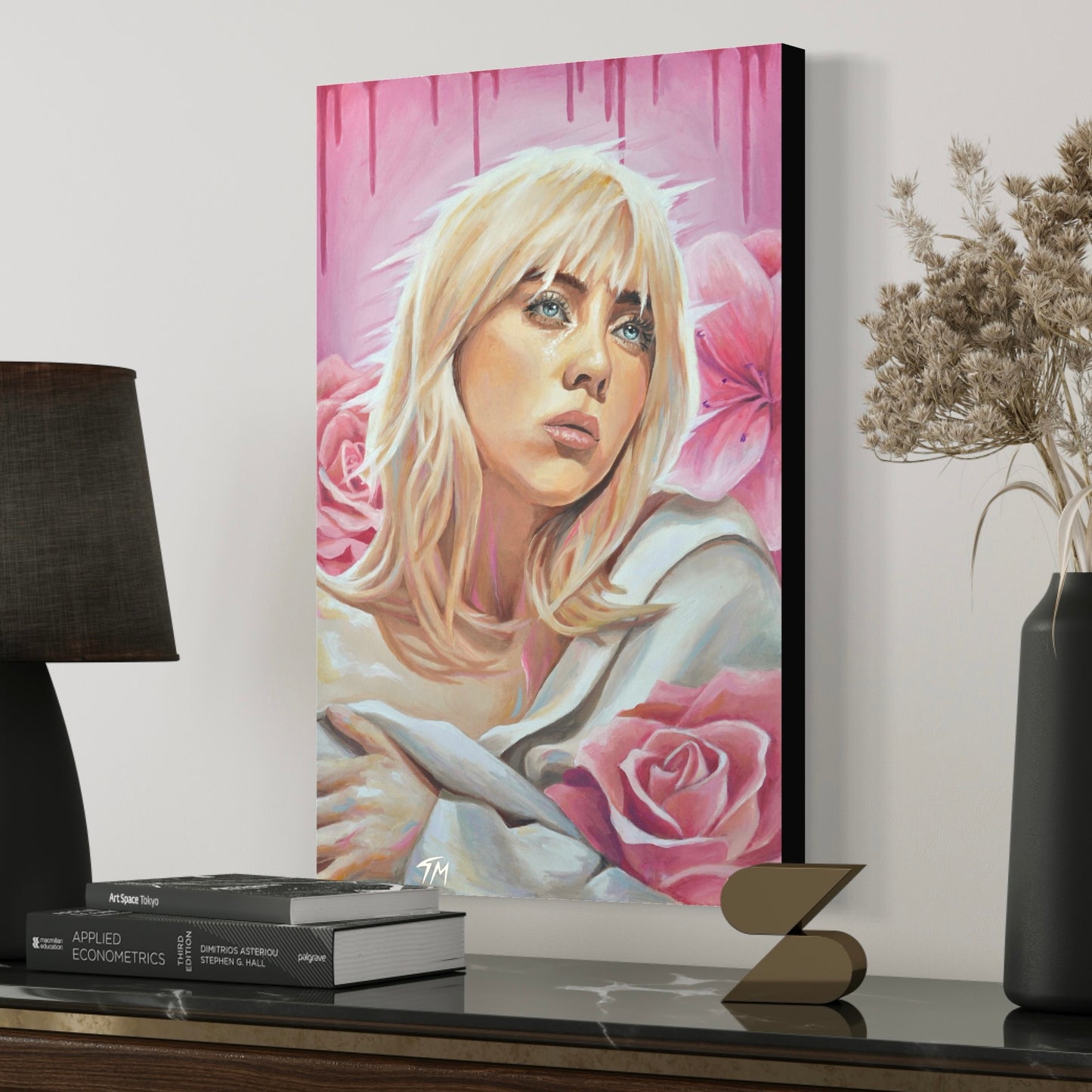 Billie Eilish - Canvas - Tommy Manning Art