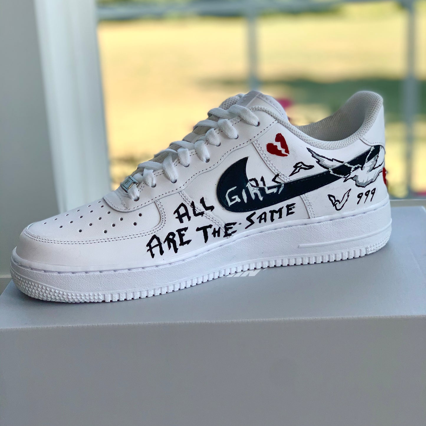 WRLD - Goodbye and Good Riddance - AF1's - Tommy Manning Art