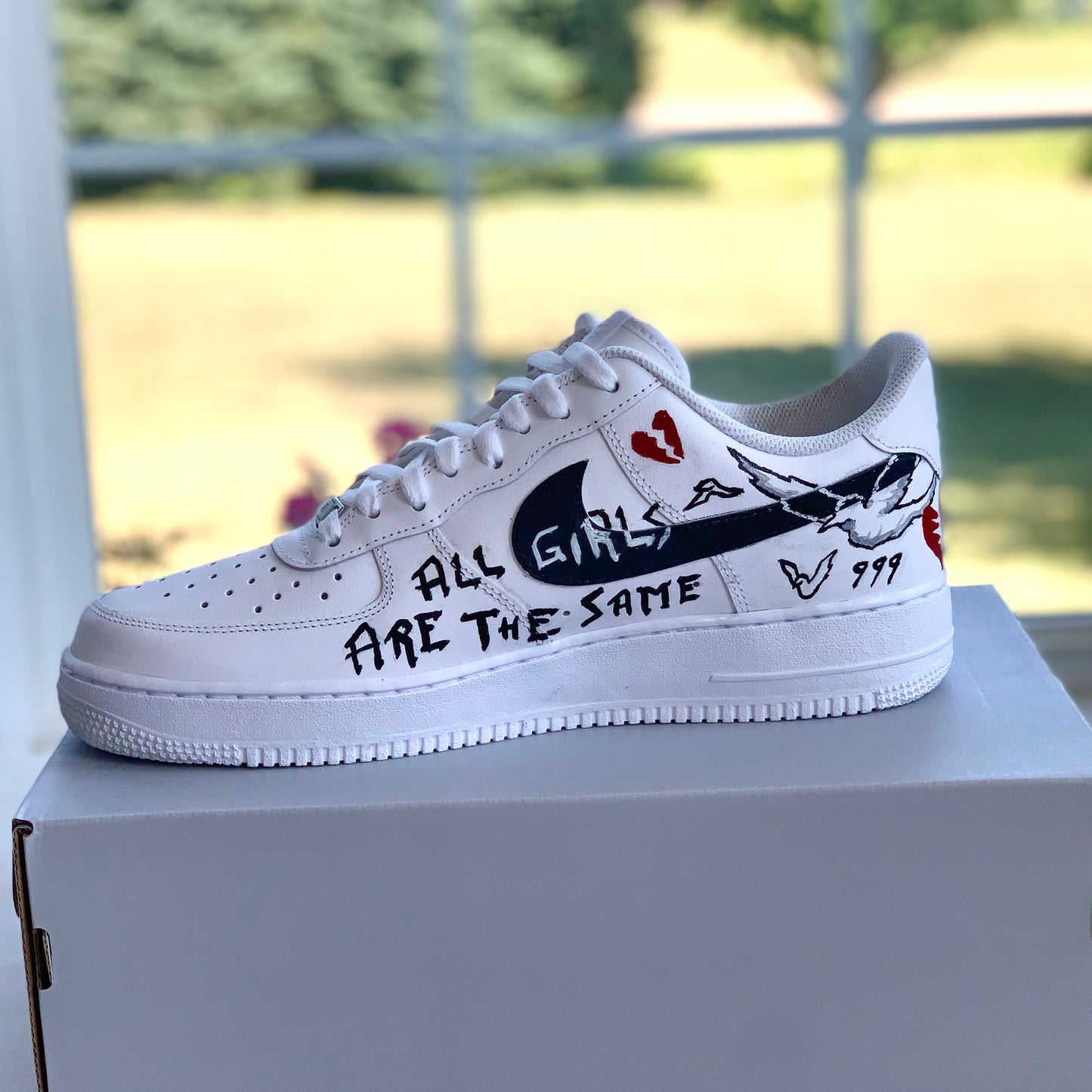 WRLD - Goodbye and Good Riddance - AF1's - Tommy Manning Art