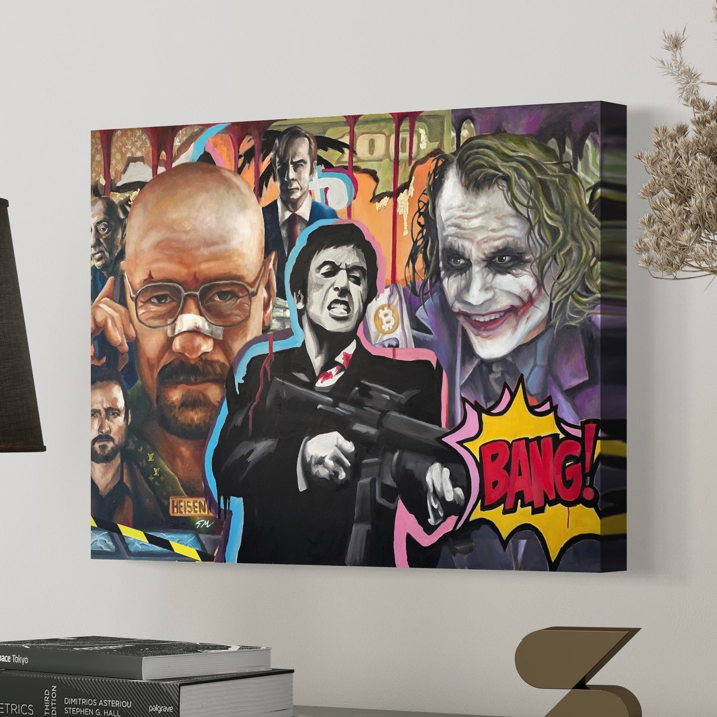 Villains - Canvas - Tommy Manning Art