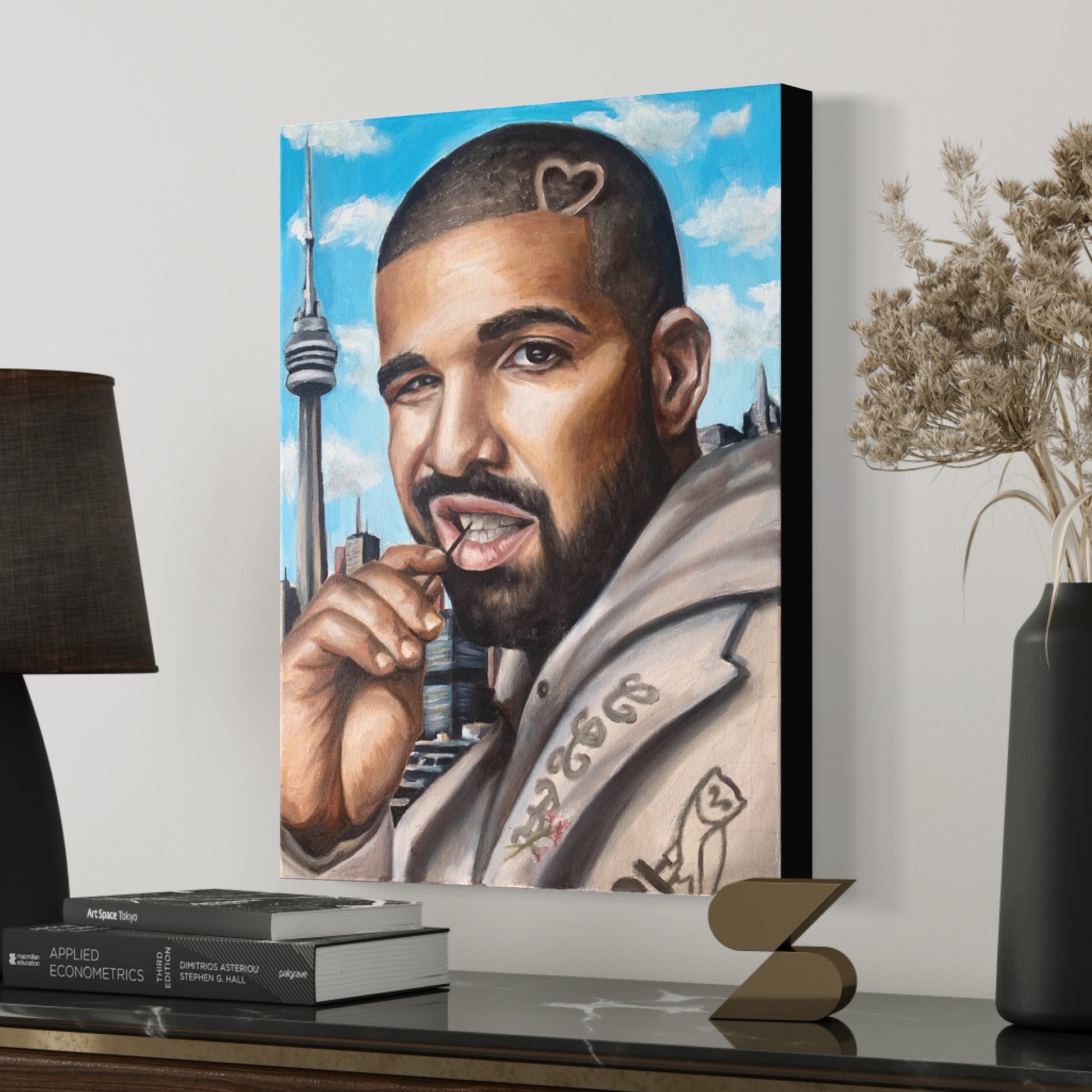 Drake - Canvas - Tommy Manning Art