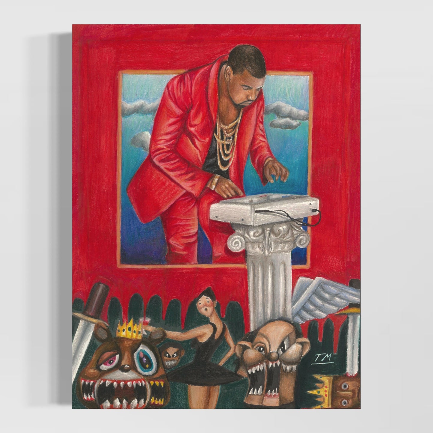 DARK FANTASY - Fine Art Print - Tommy Manning Art