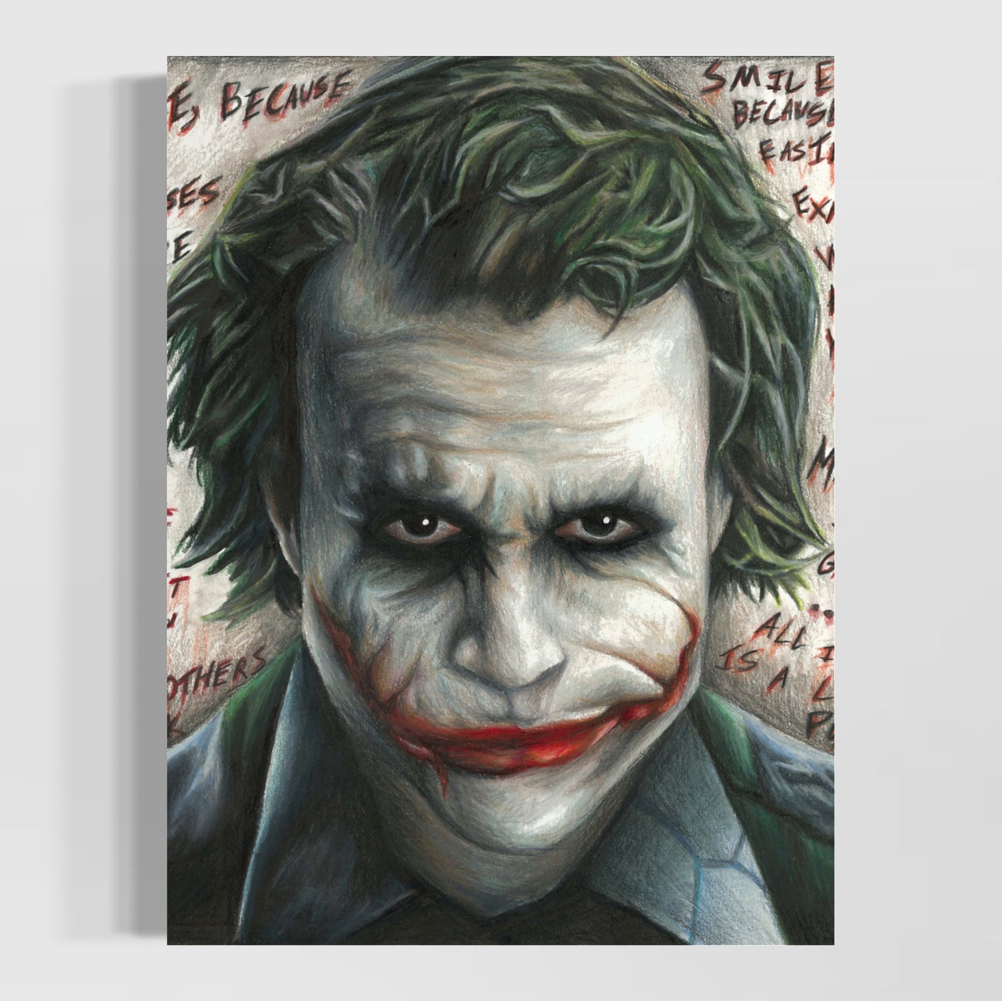 WHY SO SERIOUS - Fine Art Print - Tommy Manning Art