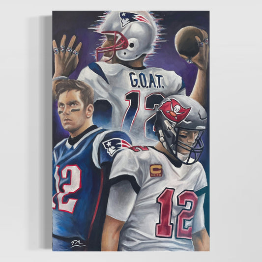 G.O.A.T - Fine Art Print - Tommy Manning Art