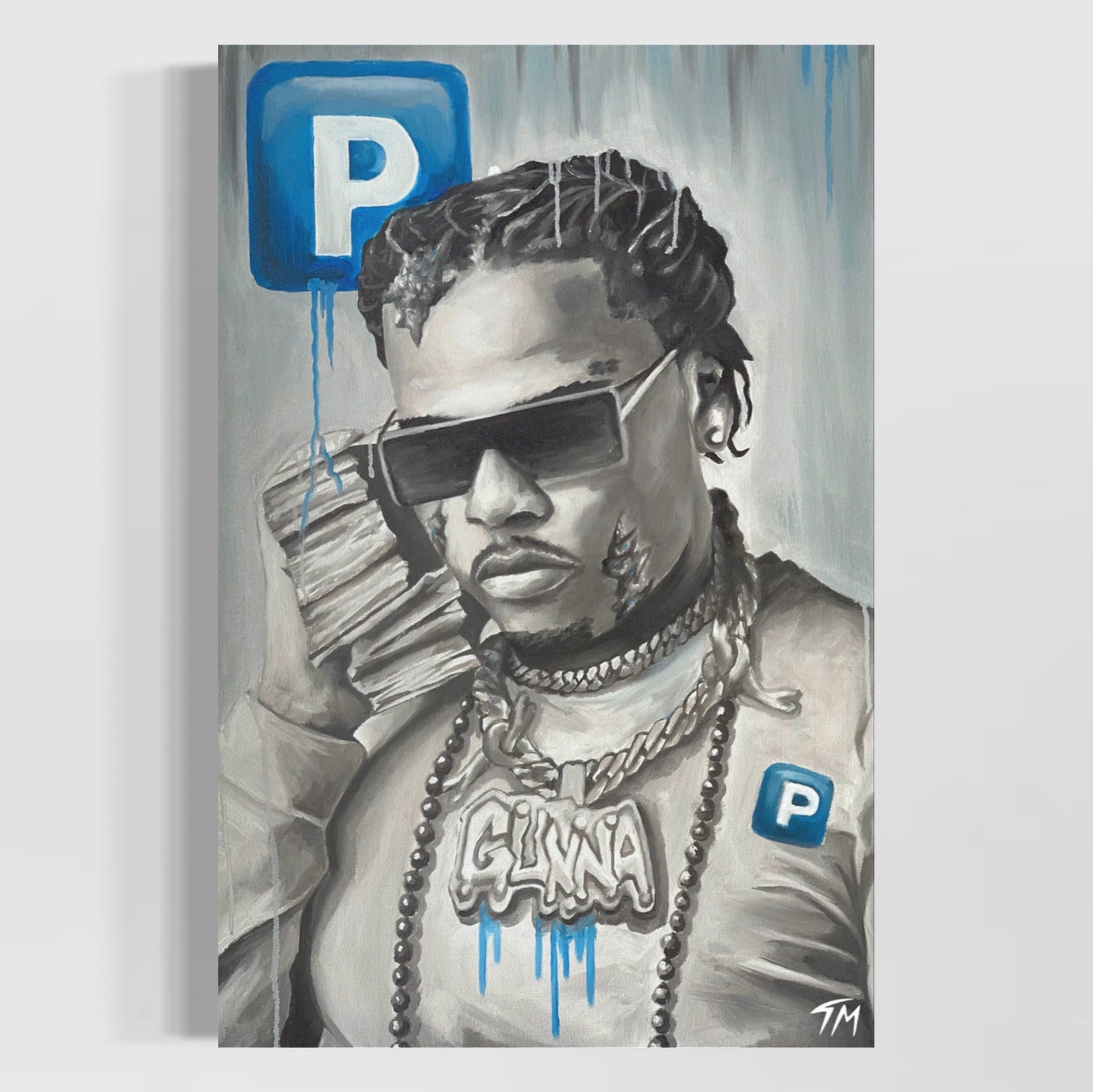 PUSHIN P - Fine Art Print - Tommy Manning Art