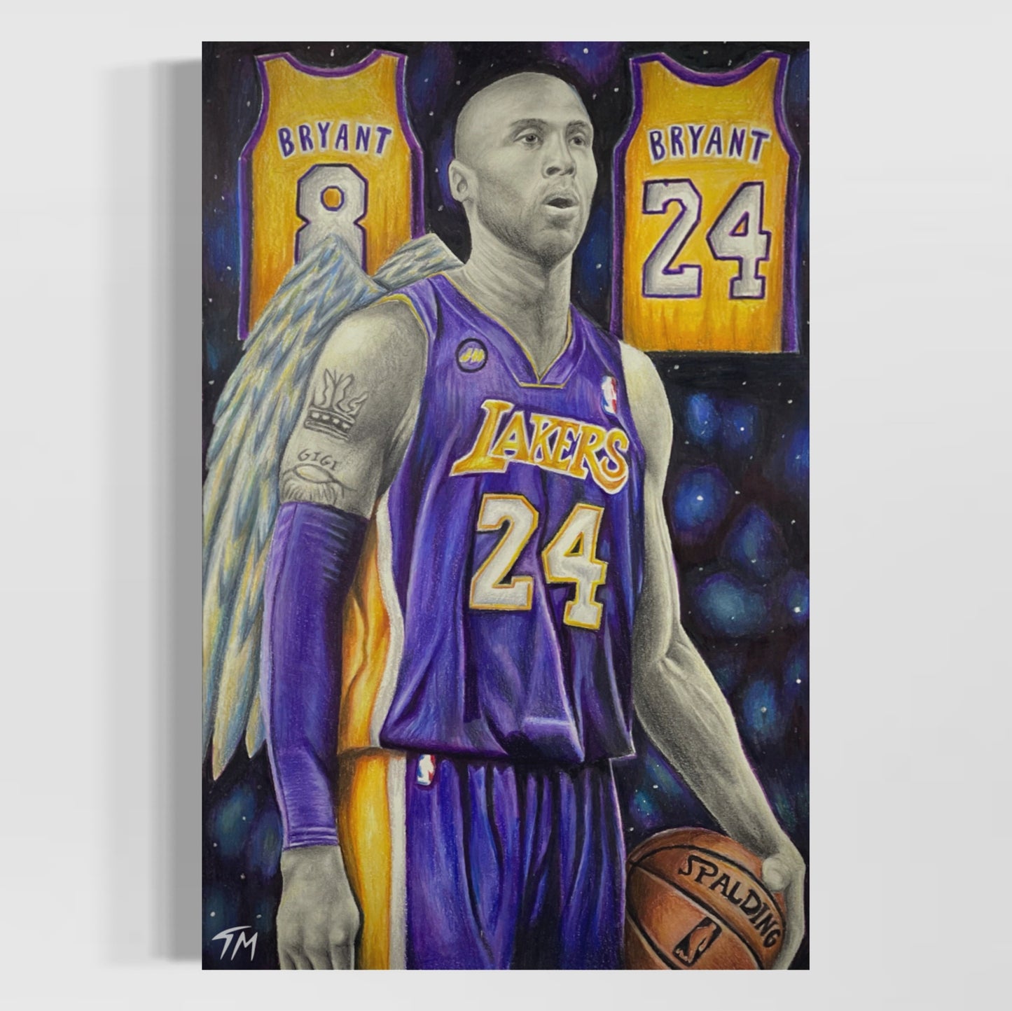 ANGEL KOBE - Fine Art Print - Tommy Manning Art