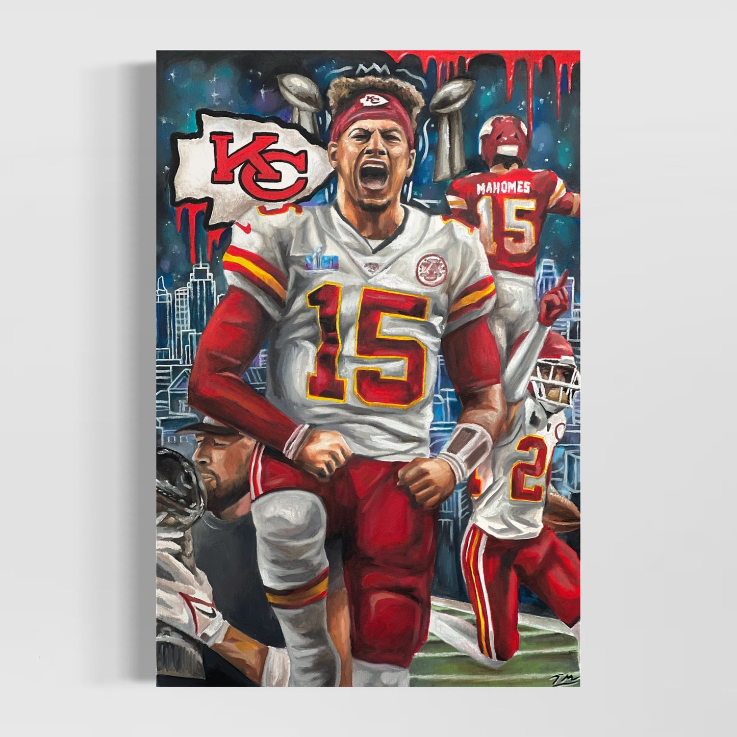 Patrick Mahomes - Poster Print