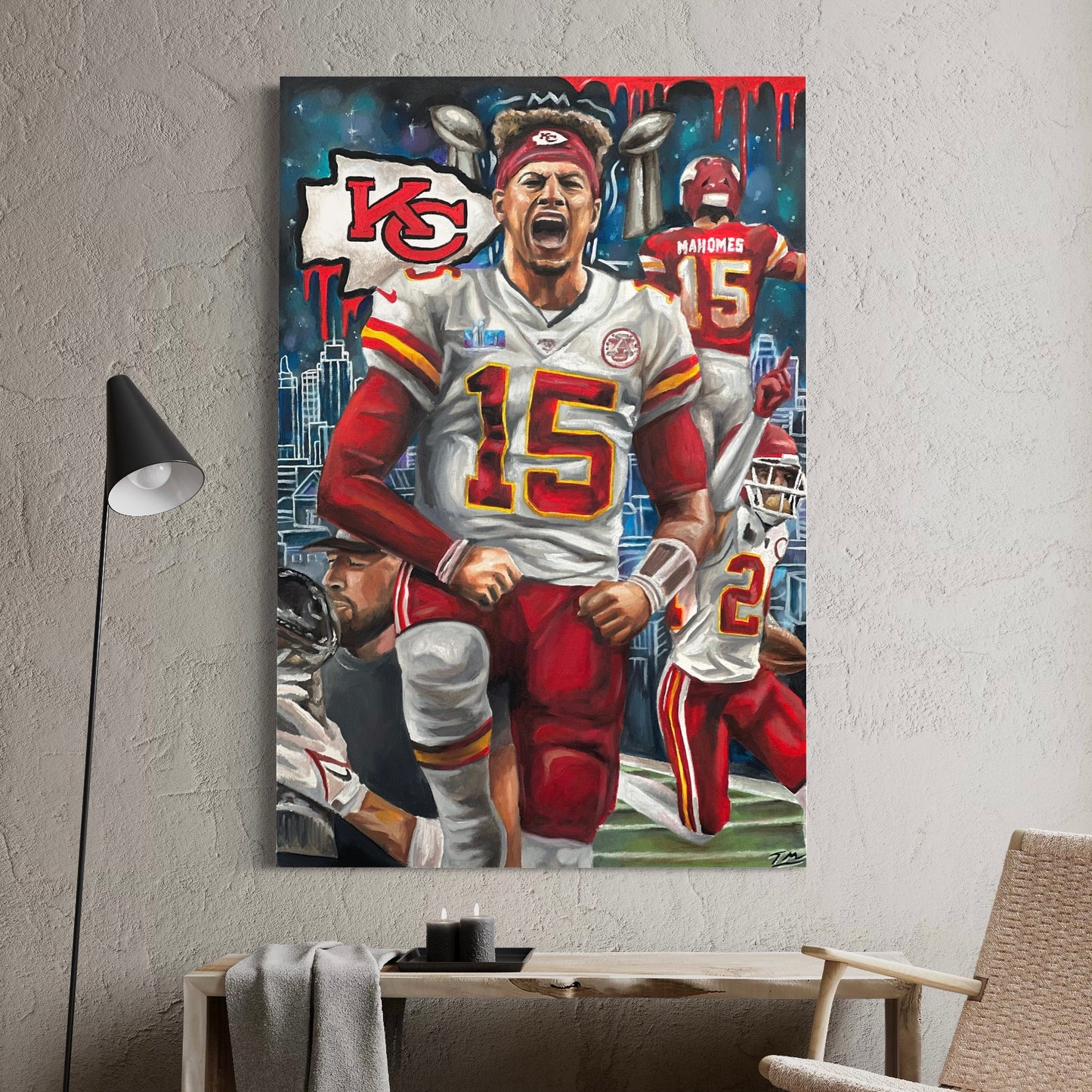 Patrick Mahomes - Poster Print