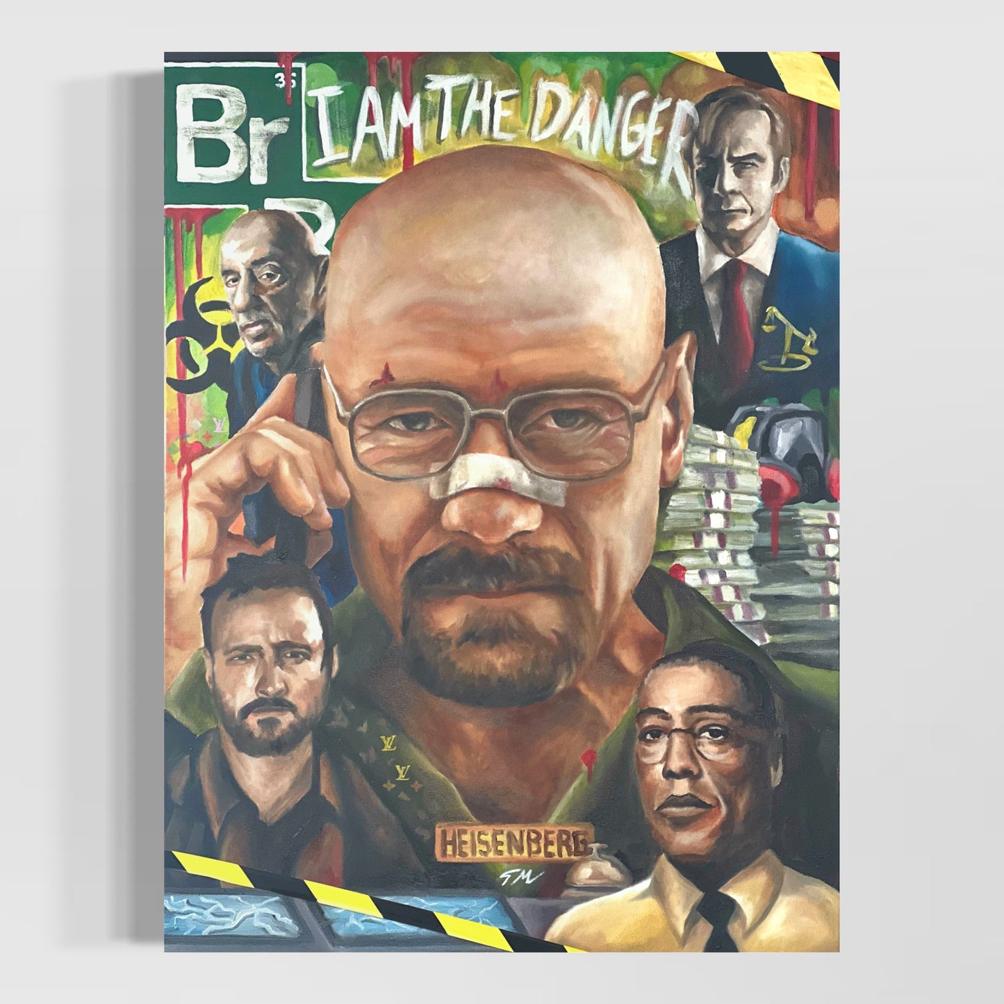 Breaking Bxd "Heisenberg" - Fine Art Print - Tommy Manning Art