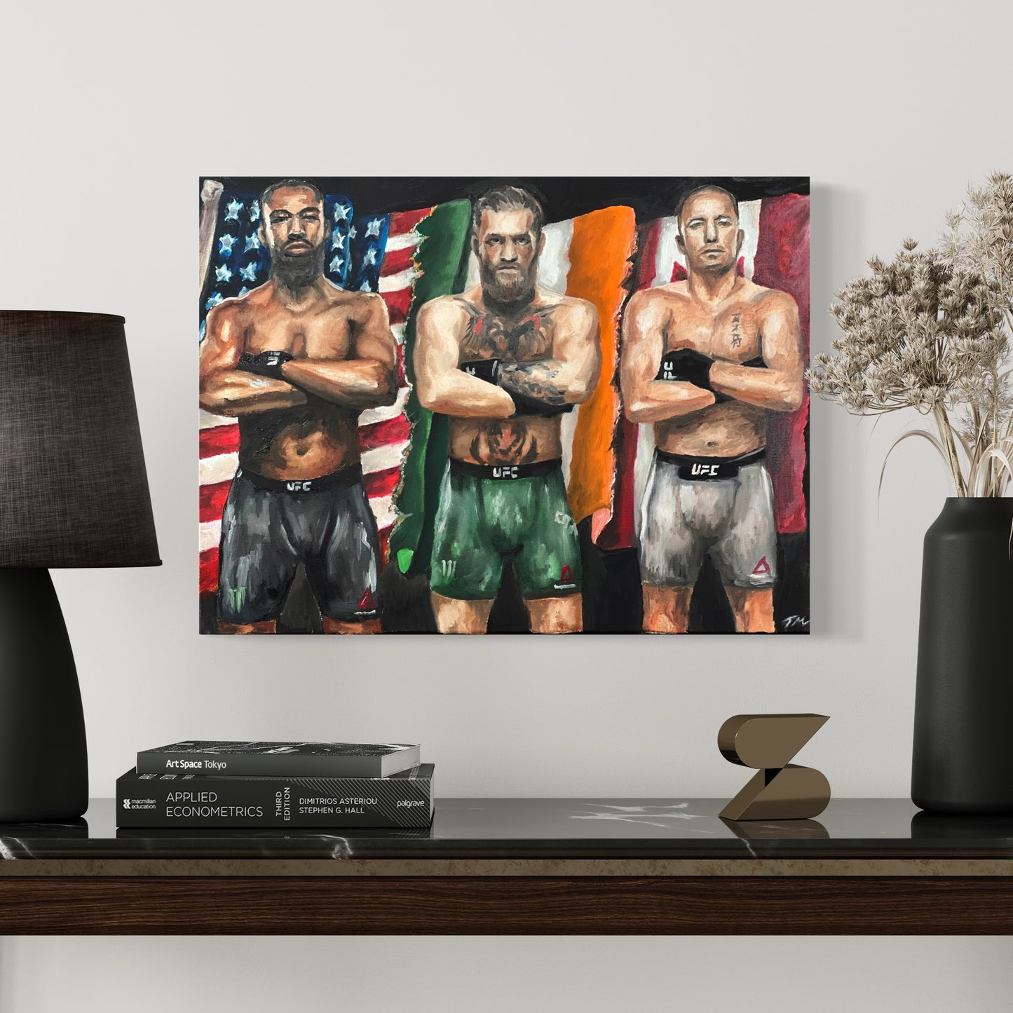 Mcgregor, Jon Jones, St. Pierre - Canvas