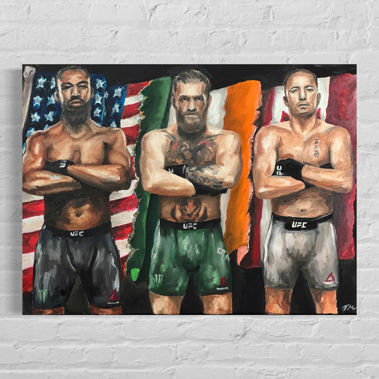 Mcgregor, Jon Jones, St Pierre - Poster Print