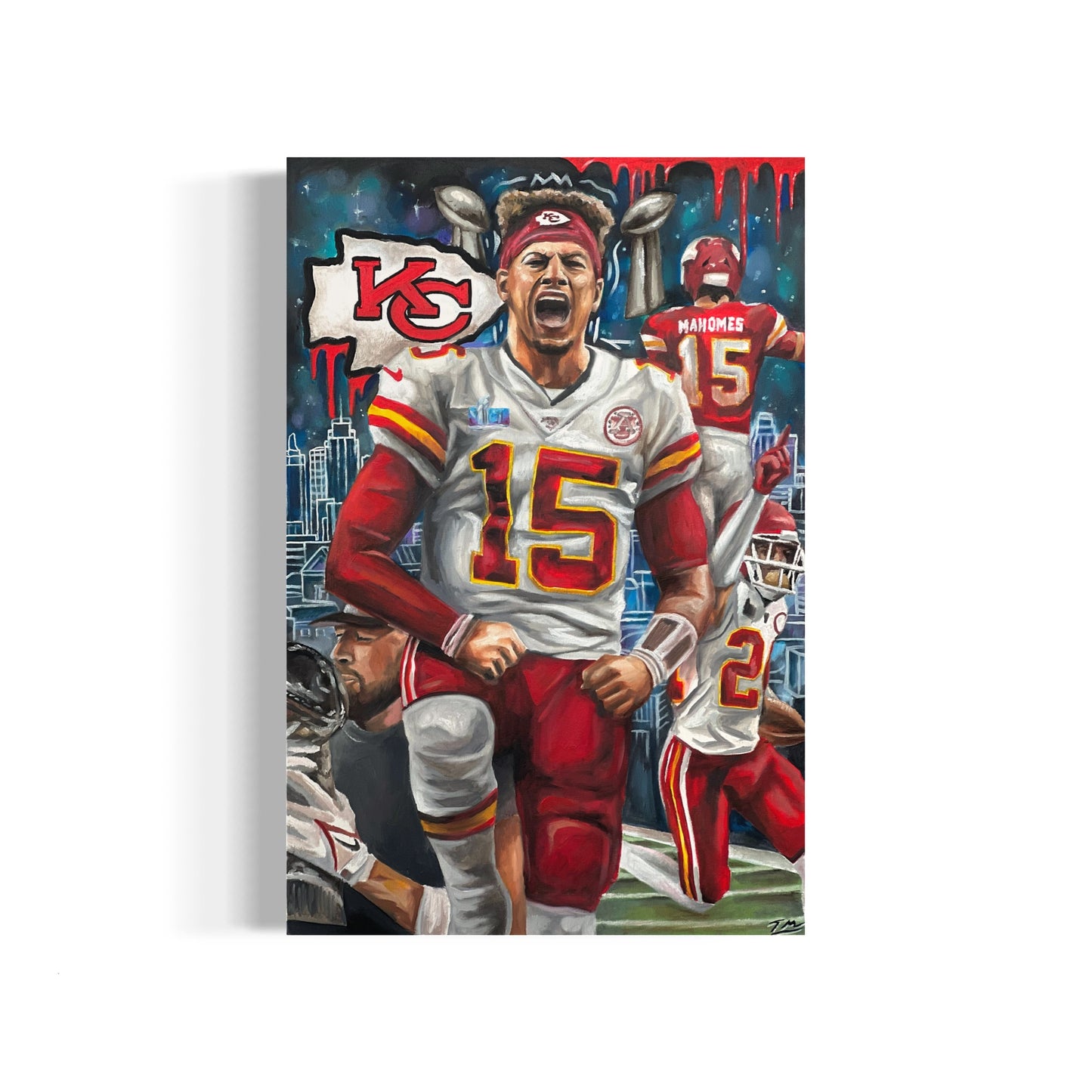 Patrick Mahomes - Poster Print
