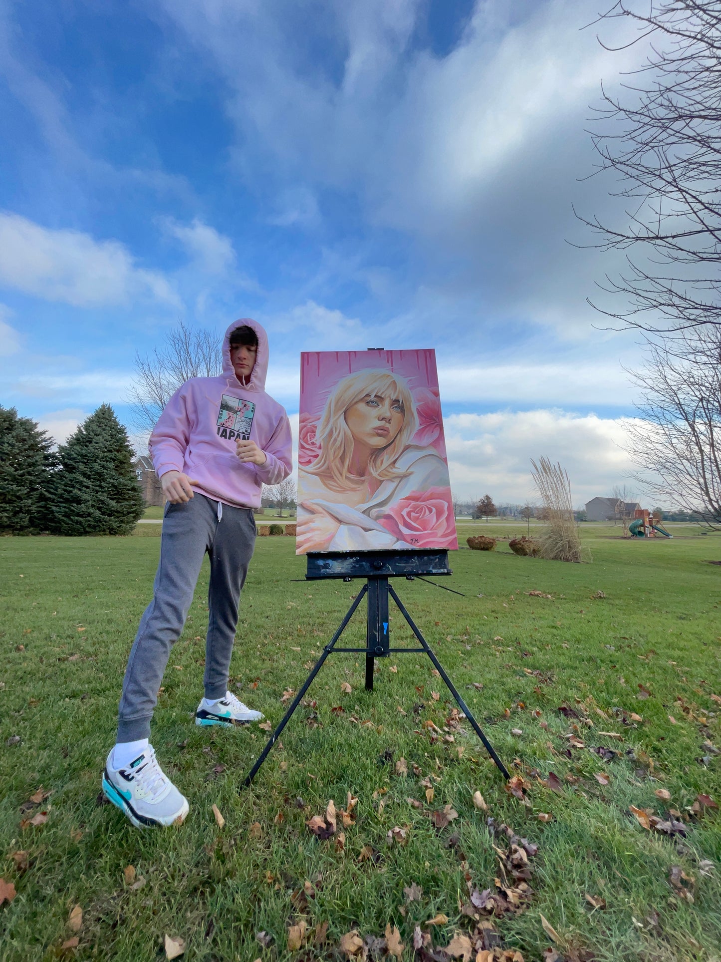 "BILLIE" - Original Painting - Tommy Manning Art