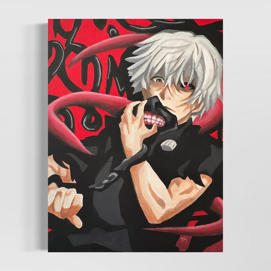Ken Kaneki - Fine Art Print - Tommy Manning Art
