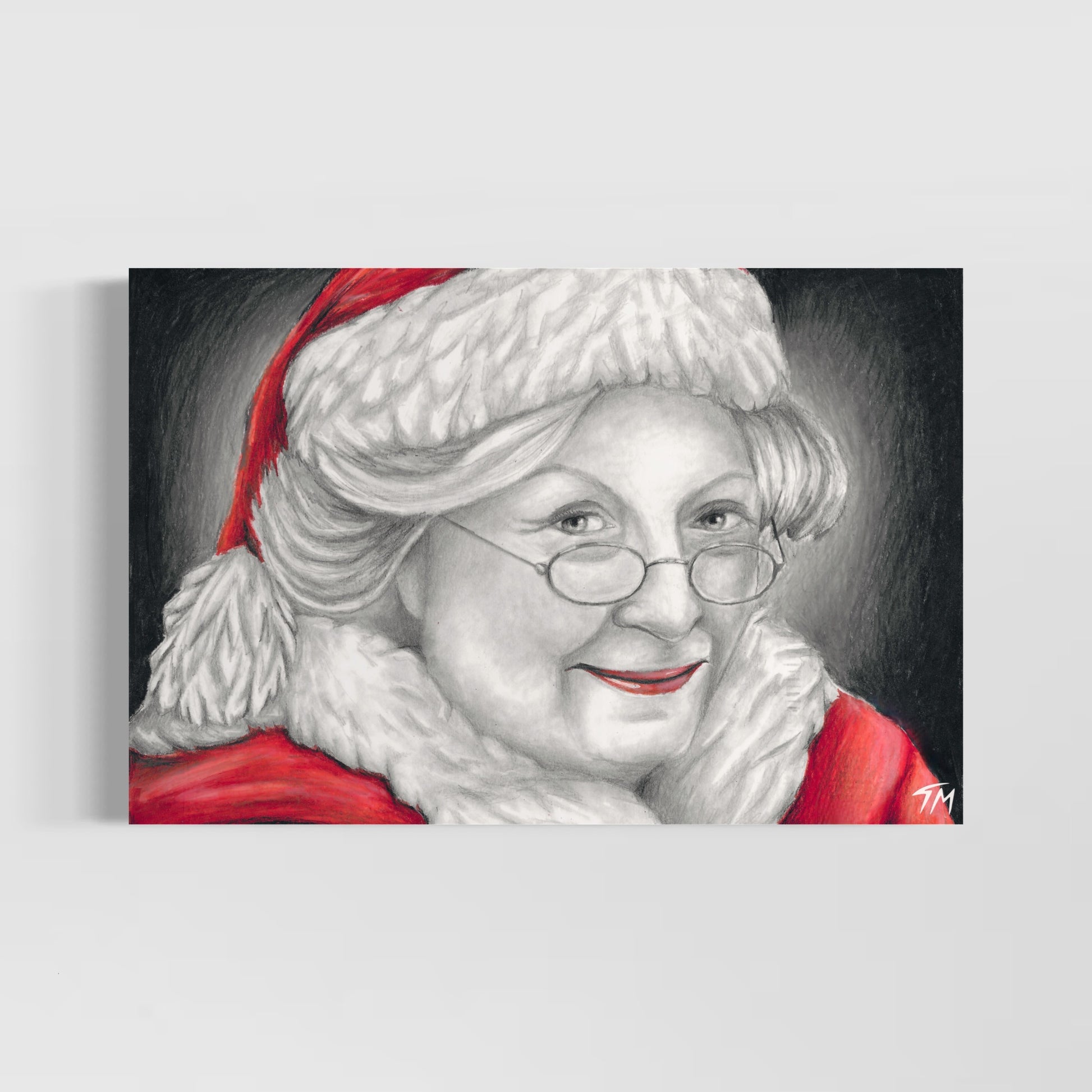 MRS. CLAUS 2018 - Fine Art Print - Tommy Manning Art