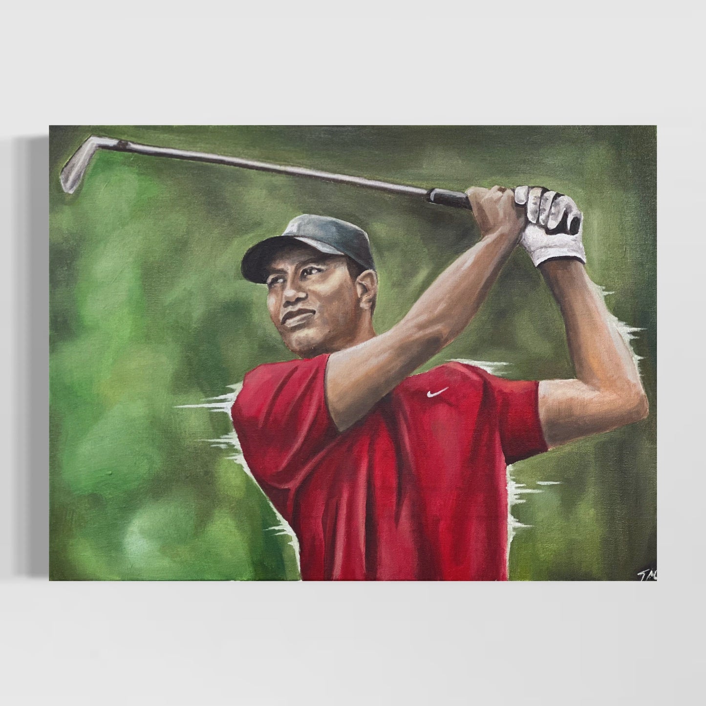 TIGER WOODS - Fine Art Print - Tommy Manning Art