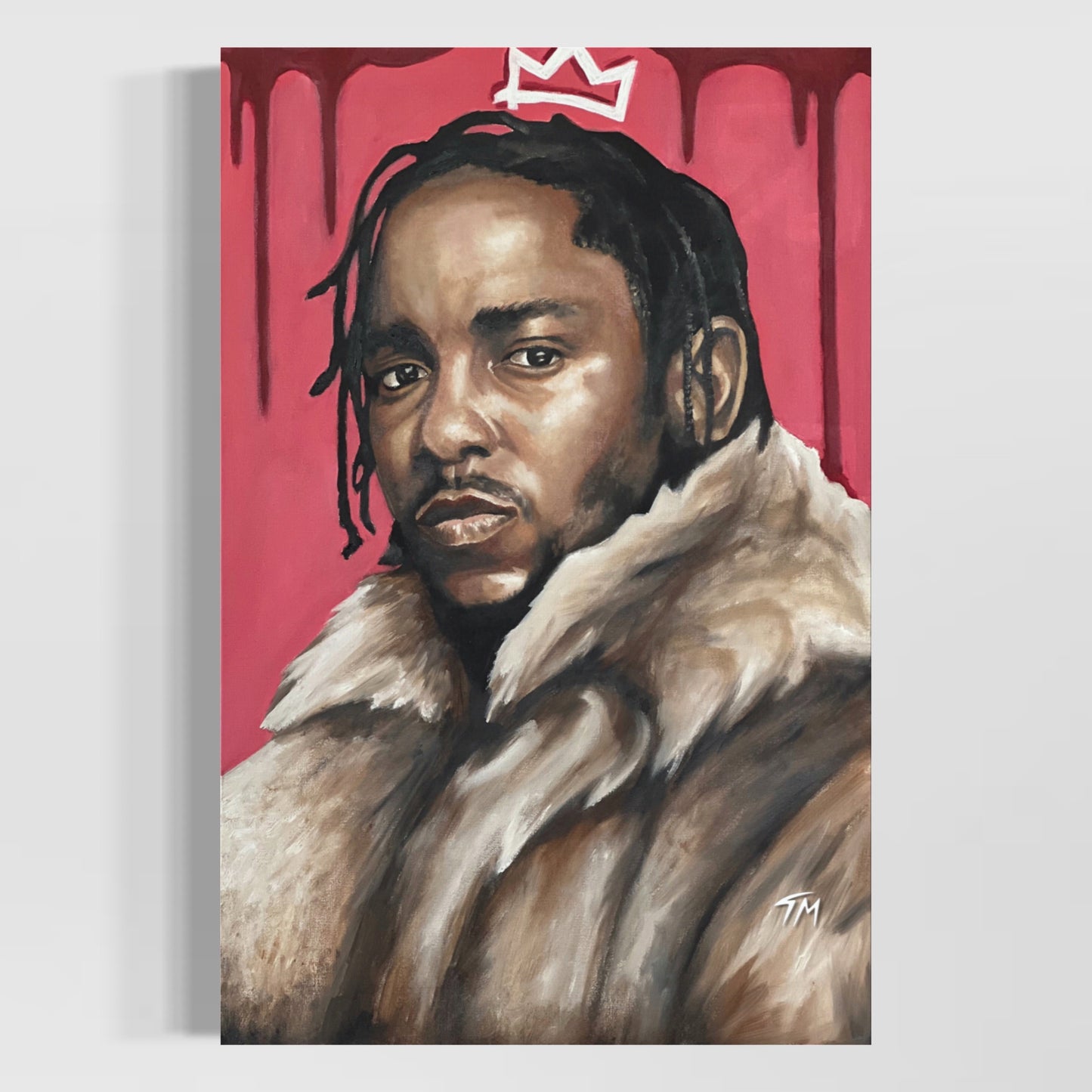 KXNDRICK RED - Fine Art Print - Tommy Manning Art