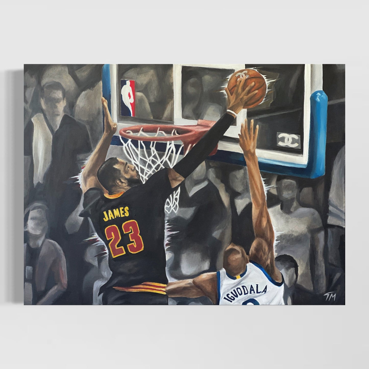 BLOCKED BY JAMES - Fine Art Print - Tommy Manning Art