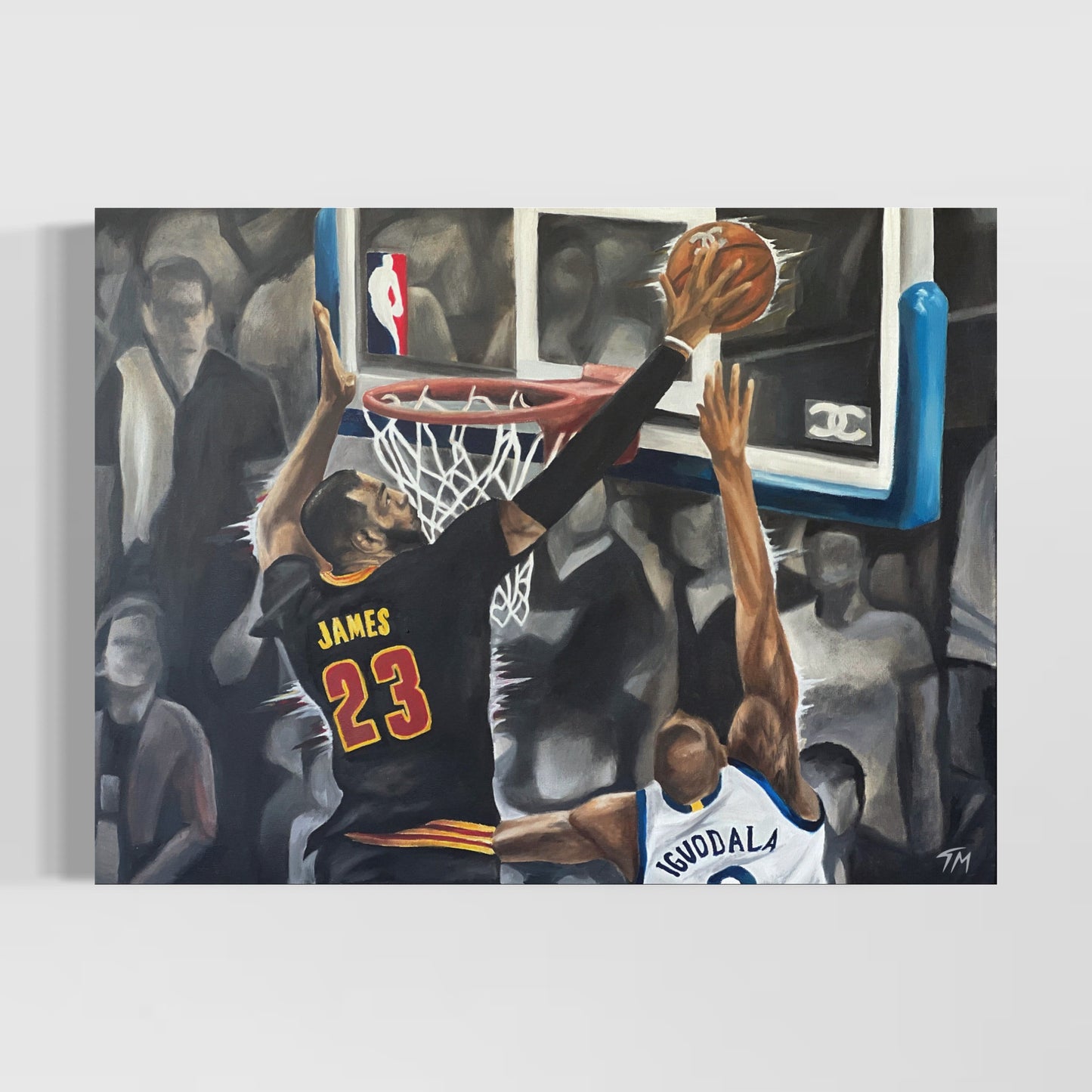 BLOCKED BY JAMES - Fine Art Print - Tommy Manning Art