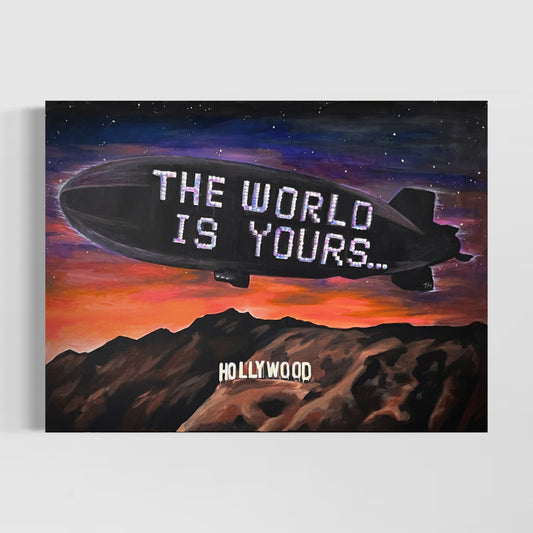 The World Is Yours - Fine Art Print - Tommy Manning Art