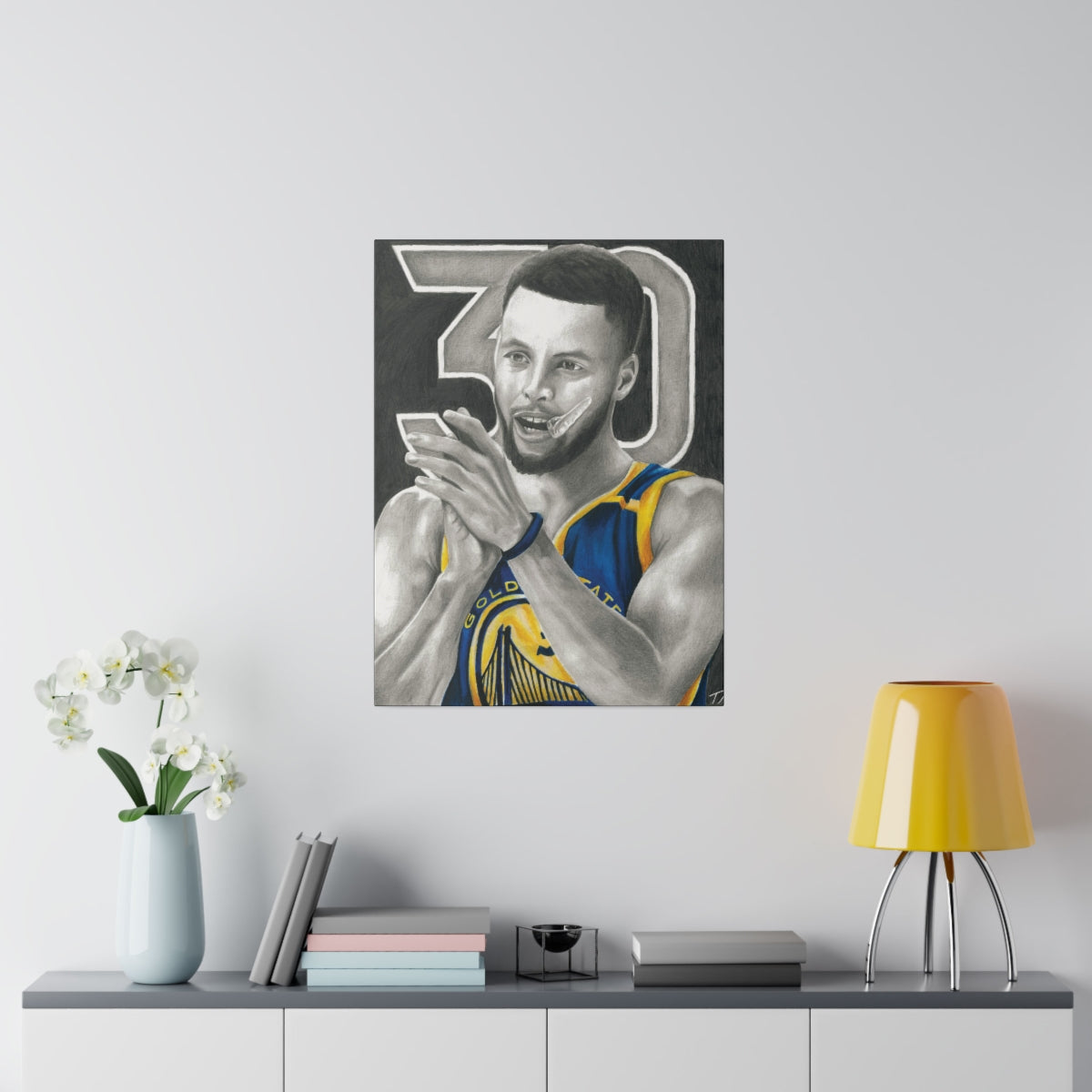 CURRY 30 - Canvas - Tommy Manning Art