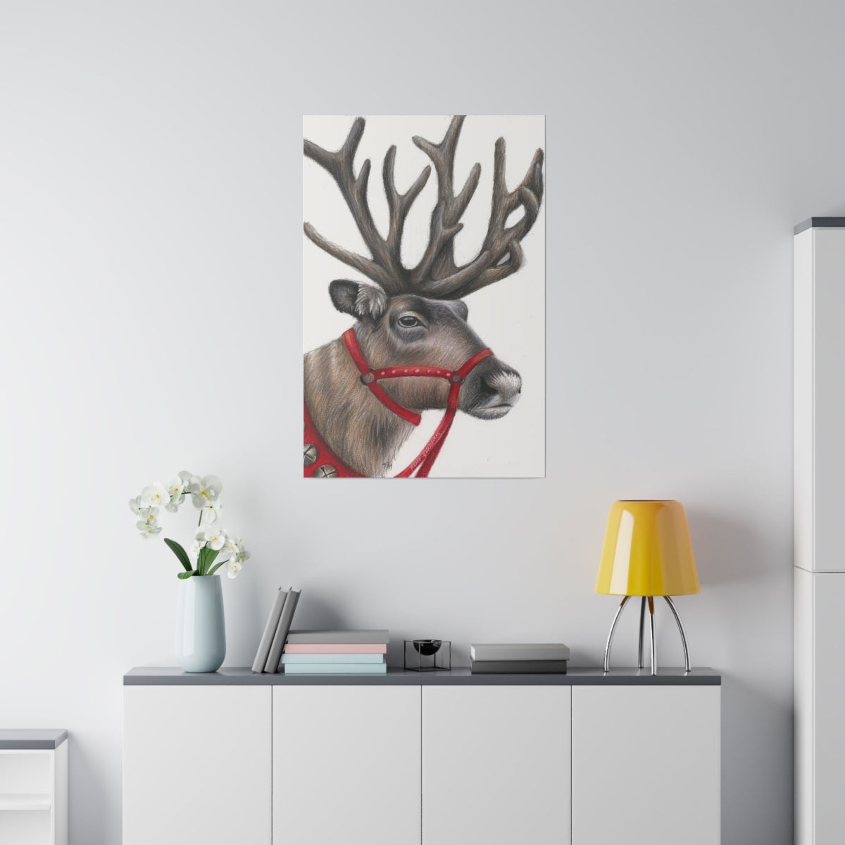 Reindeer - Canvas - Tommy Manning Art