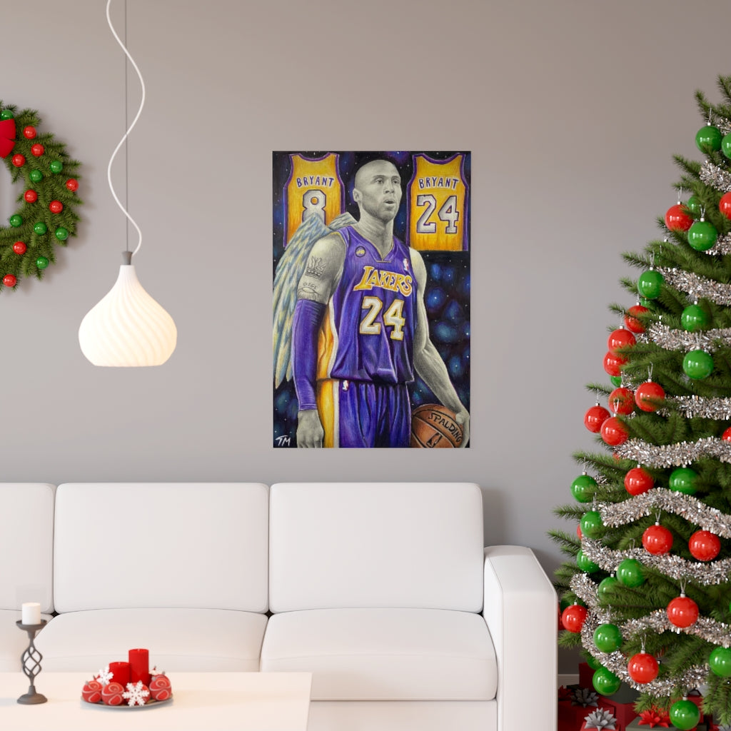 ANGEL KOBE - Fine Art Print - Tommy Manning Art
