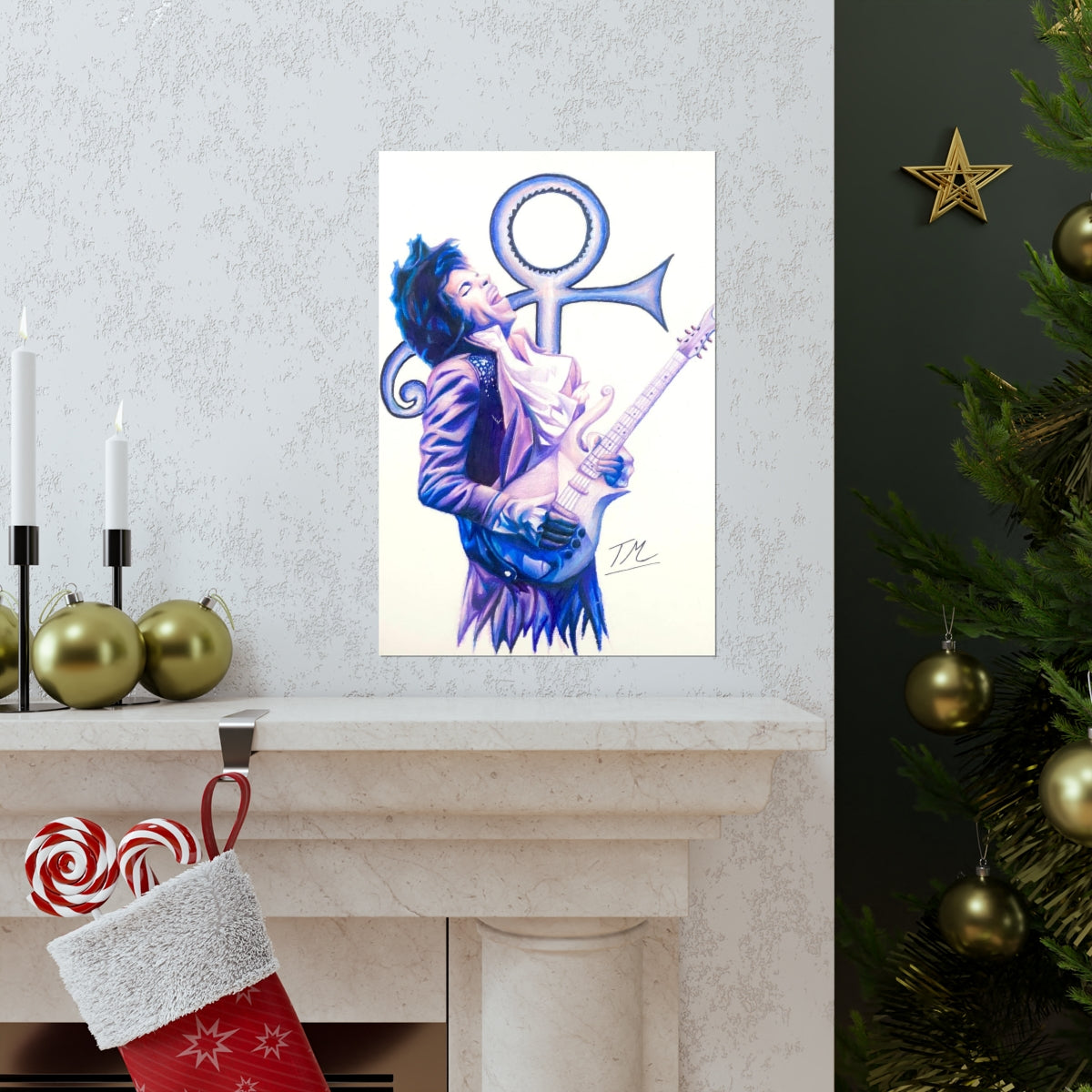 Prince - Fine Art Print - Tommy Manning Art
