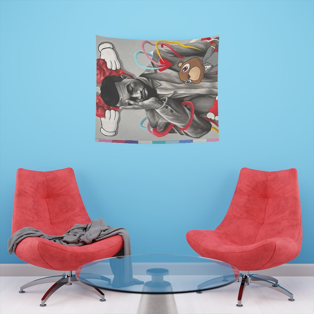 Heartless - Tapestry - Tommy Manning Art