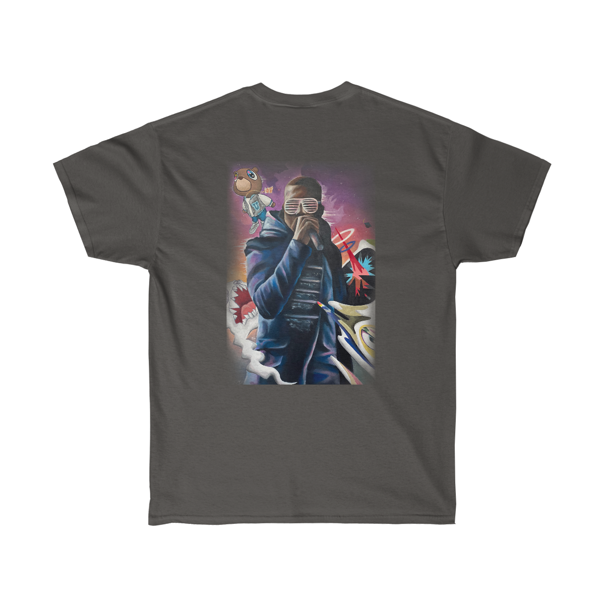 Kanye Graduation (Double-Sided) - T-Shirt - Tommy Manning Art