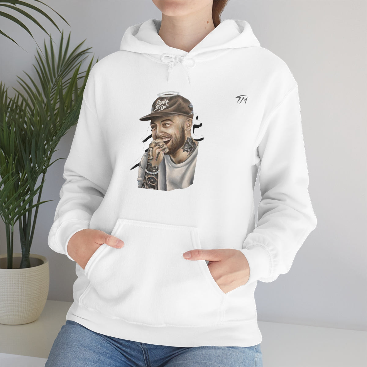 Mac Miller (Double-Sided) - Hoodie - Tommy Manning Art