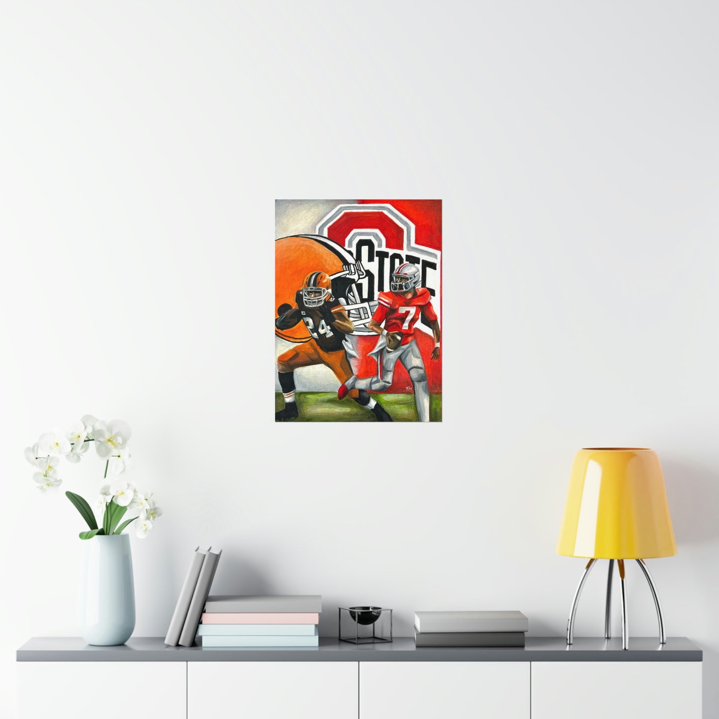 Ohio State/Browns - Print - Tommy Manning Art