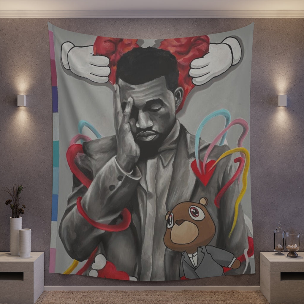 Heartless - Tapestry - Tommy Manning Art