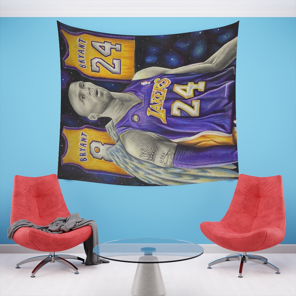 KXBE ANGEL - Tapestry - Tommy Manning Art